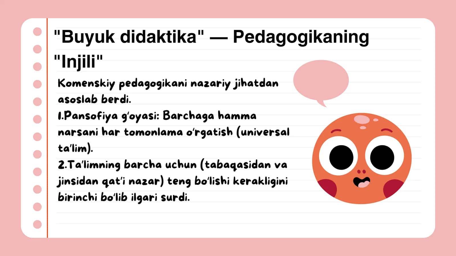 Yan Amos Komenskiyning pedagogik g‘oyalari 3