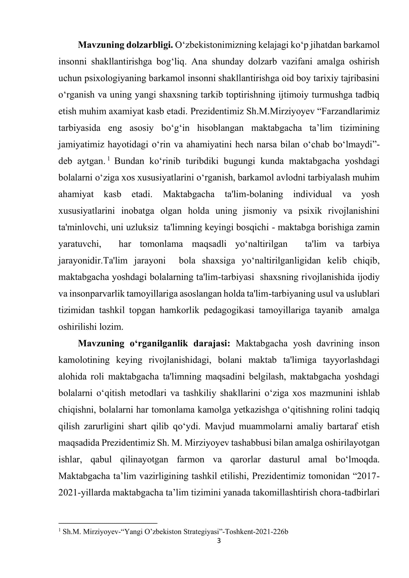 Maktabgacha ta’lim davrida yosh davrlarining o‘ziga xos xususiyatlari 3