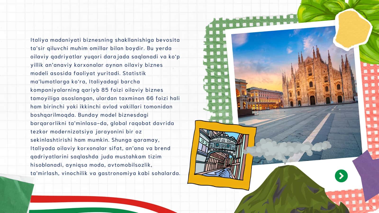 ITALIYA D A V L A T I H A Q I D A U M R Z O Q O V A G U L M I R A 3