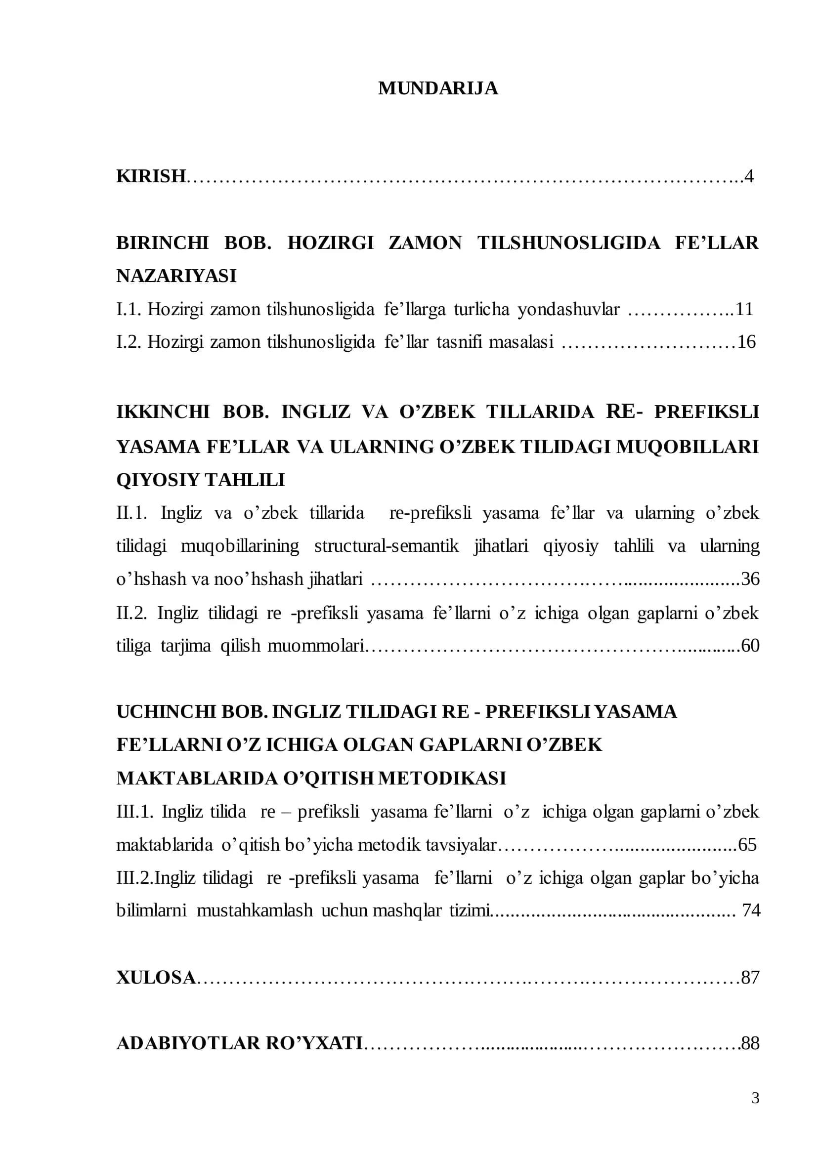 Bitiruv malakaviy ish ingliz tili grammatikasi va til amaliyoti kafedrasining 3