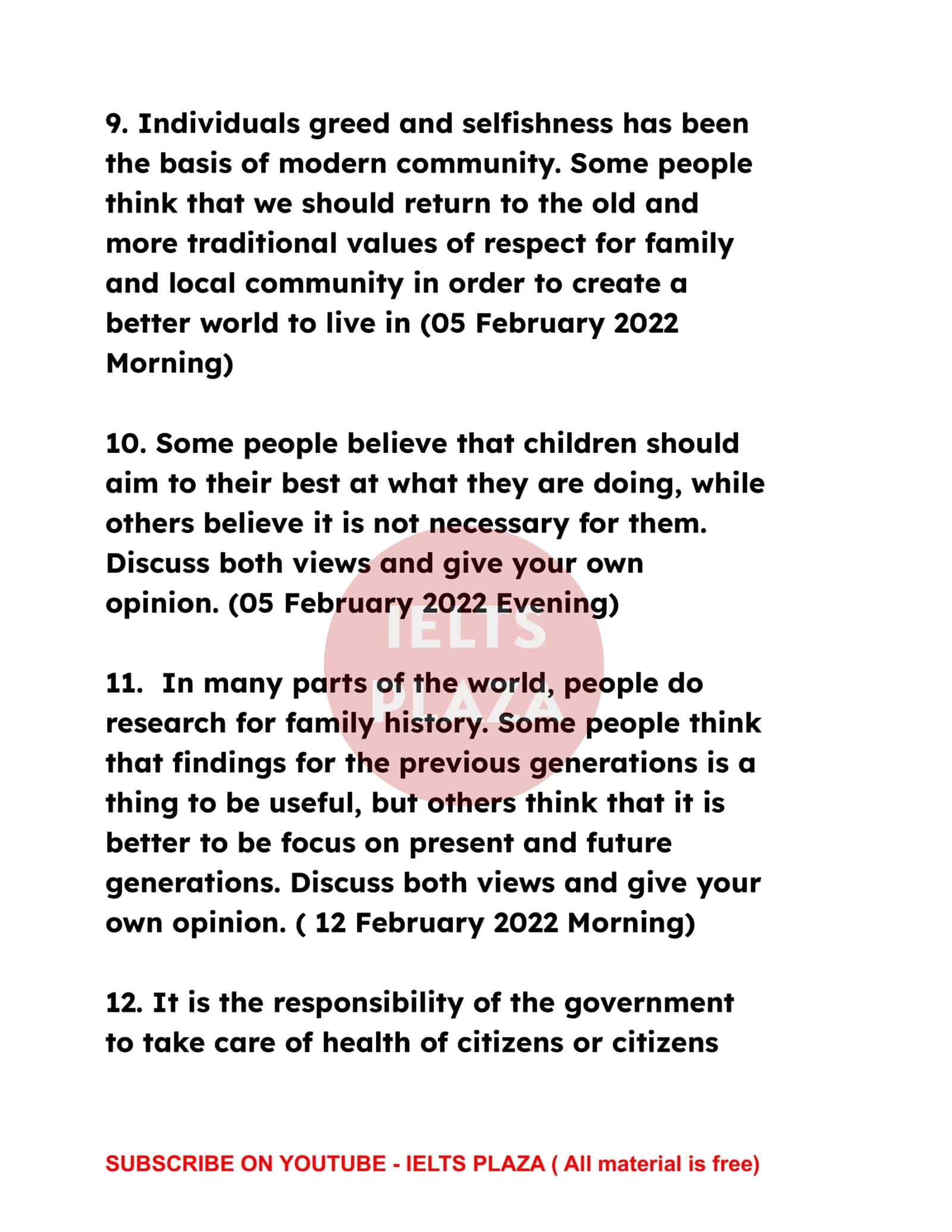 INGLIZ TILI- Past Exam Writing Task 2 - Ielts Plaza. 3