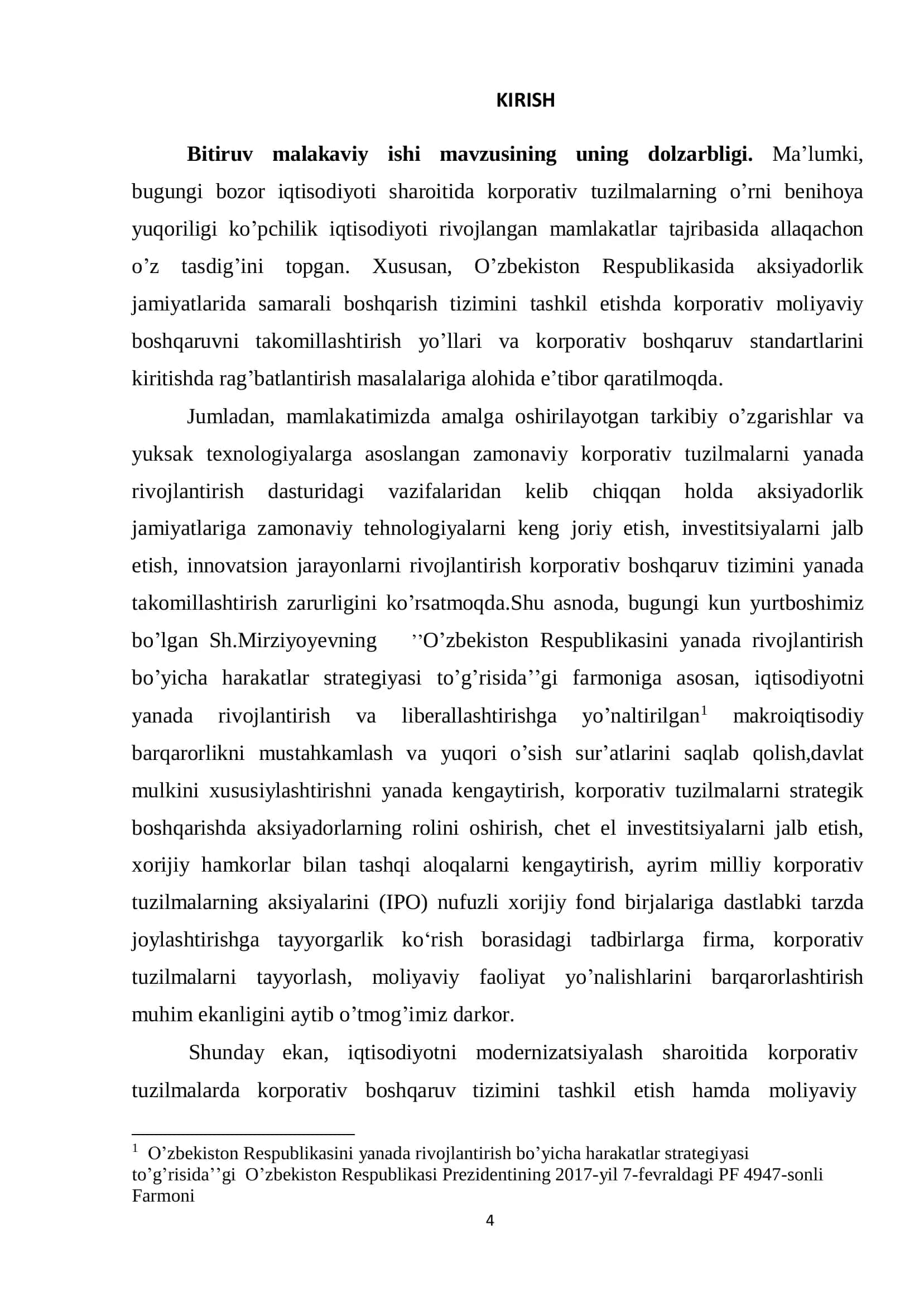 BOZOR IQTISODIYOTI SHAROITIDA KORPORATIV MOLIYAVIY BOSHQARUVNING NAZARIY-USLUBIY ASOSLARI 3
