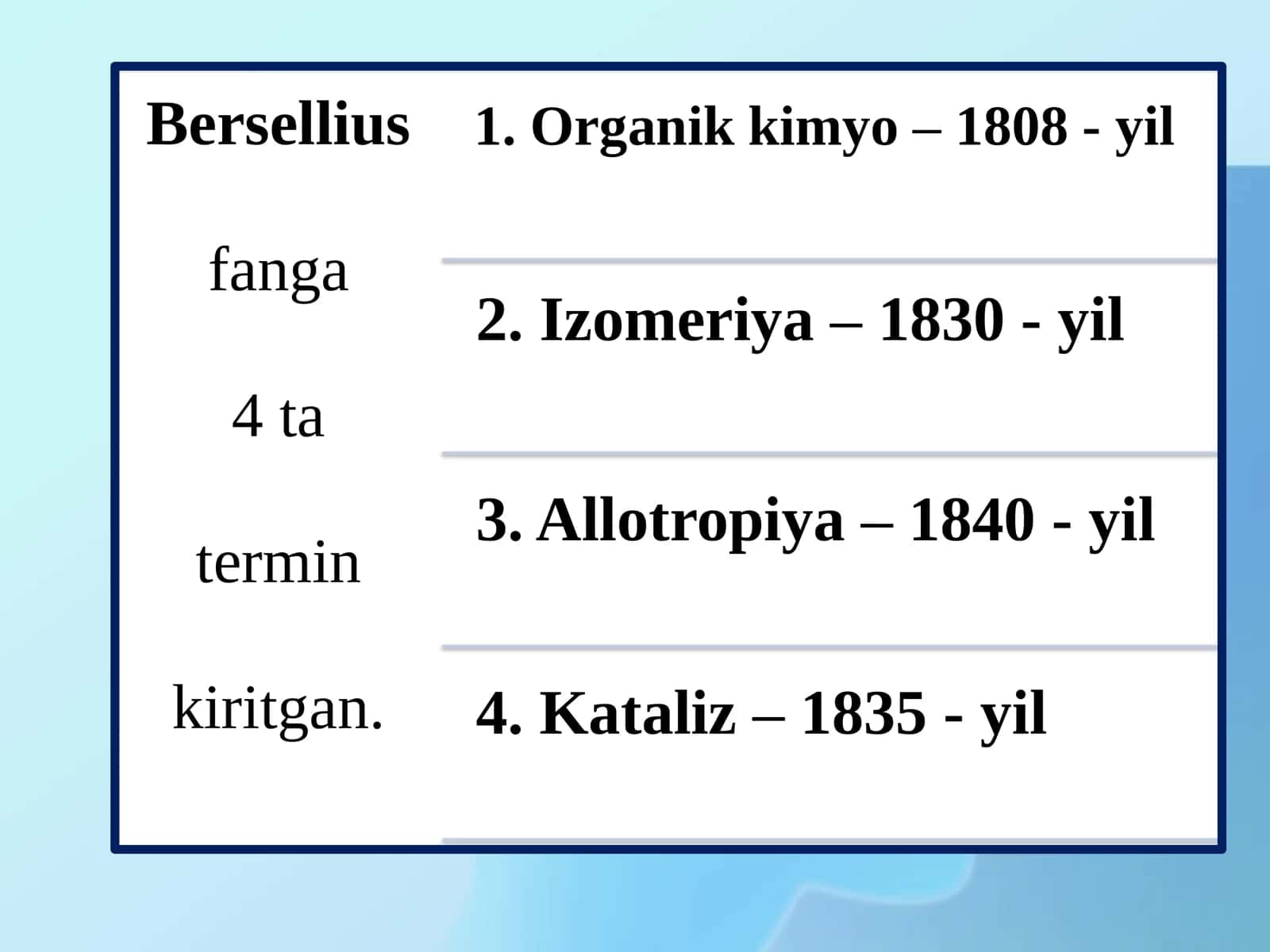 Organik kimyo - organik birikmalar 3