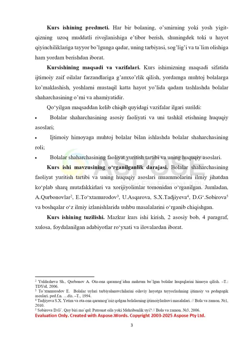 Bolalar shaharchasining faoliyat yuritish tartibi va uning huquqiy asoslari 3