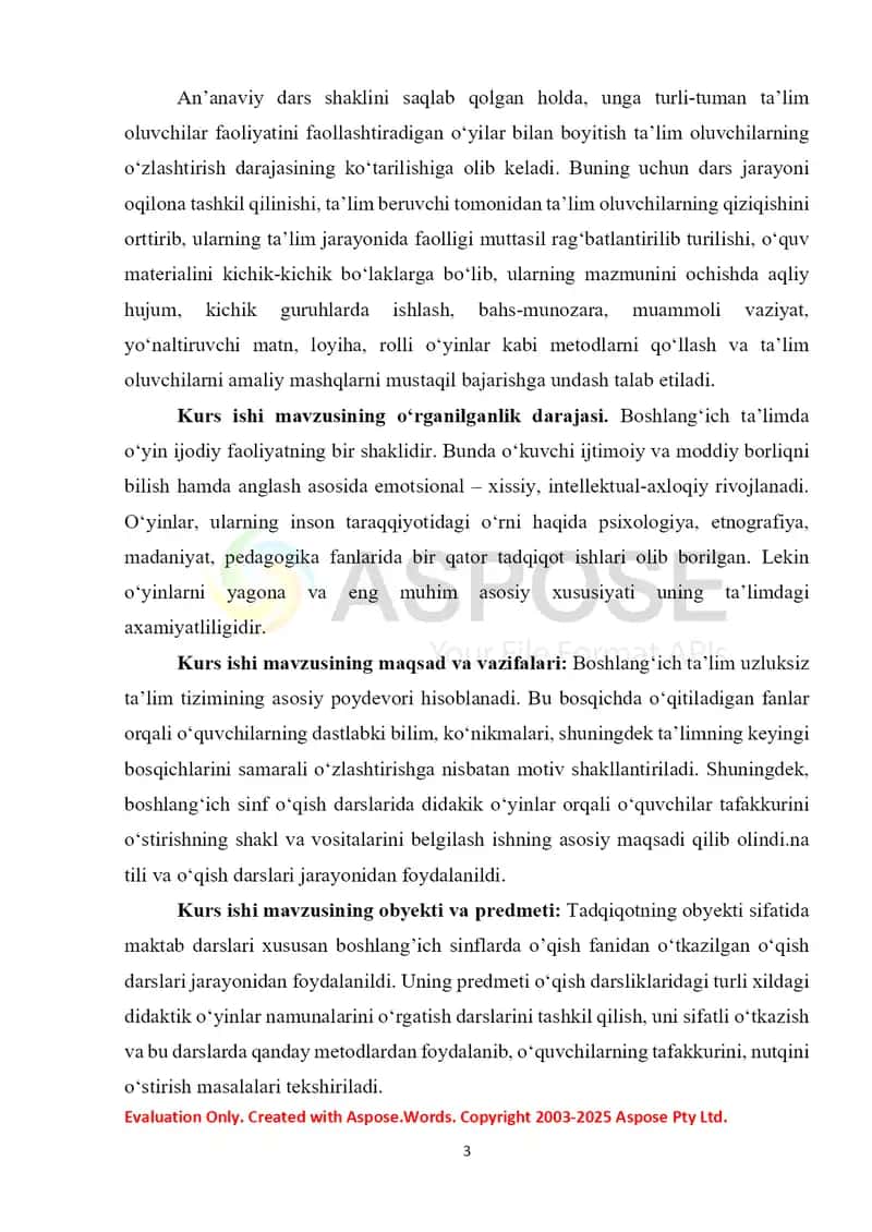 O’qish darslarida rolli o’yinlarni o’tkazish, qo’g’irchoq teatrini tashkil etish orqali ertaklarini o’rganish metodikasi 3