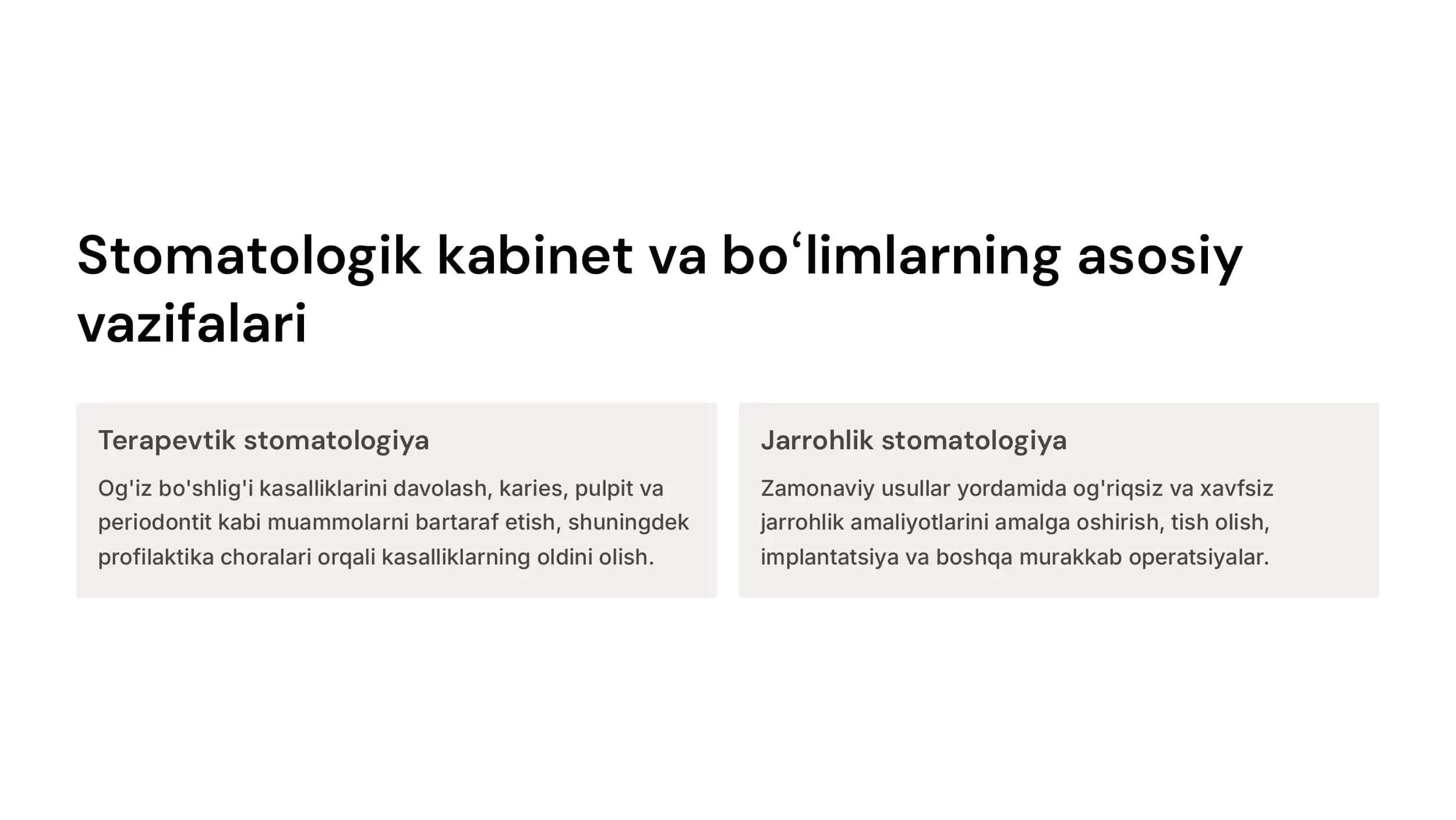 Stomatologik  poliklinikalarda  terapevtik va jarrohlik  stomatologik  kabinetlari va boʻlimlari  tashkil etish talablari  Stomatologik  boʻlimlarda shifoxona ichi  infeksiyalari  muammolari 3