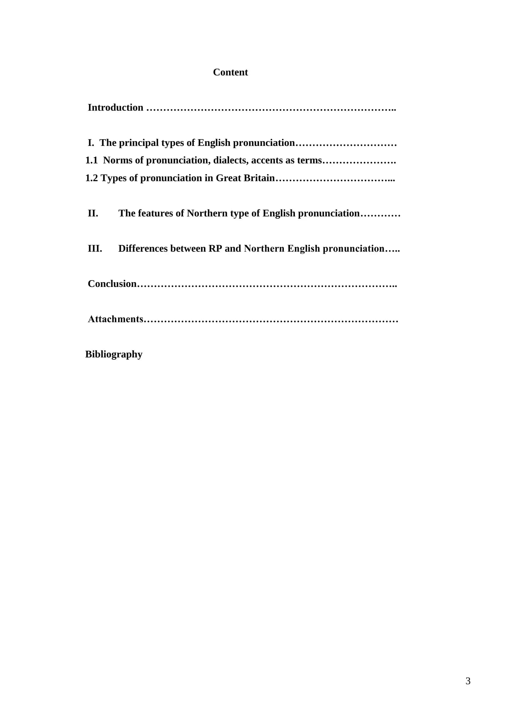 Characteristic features of Northern type of English pronunciation 3