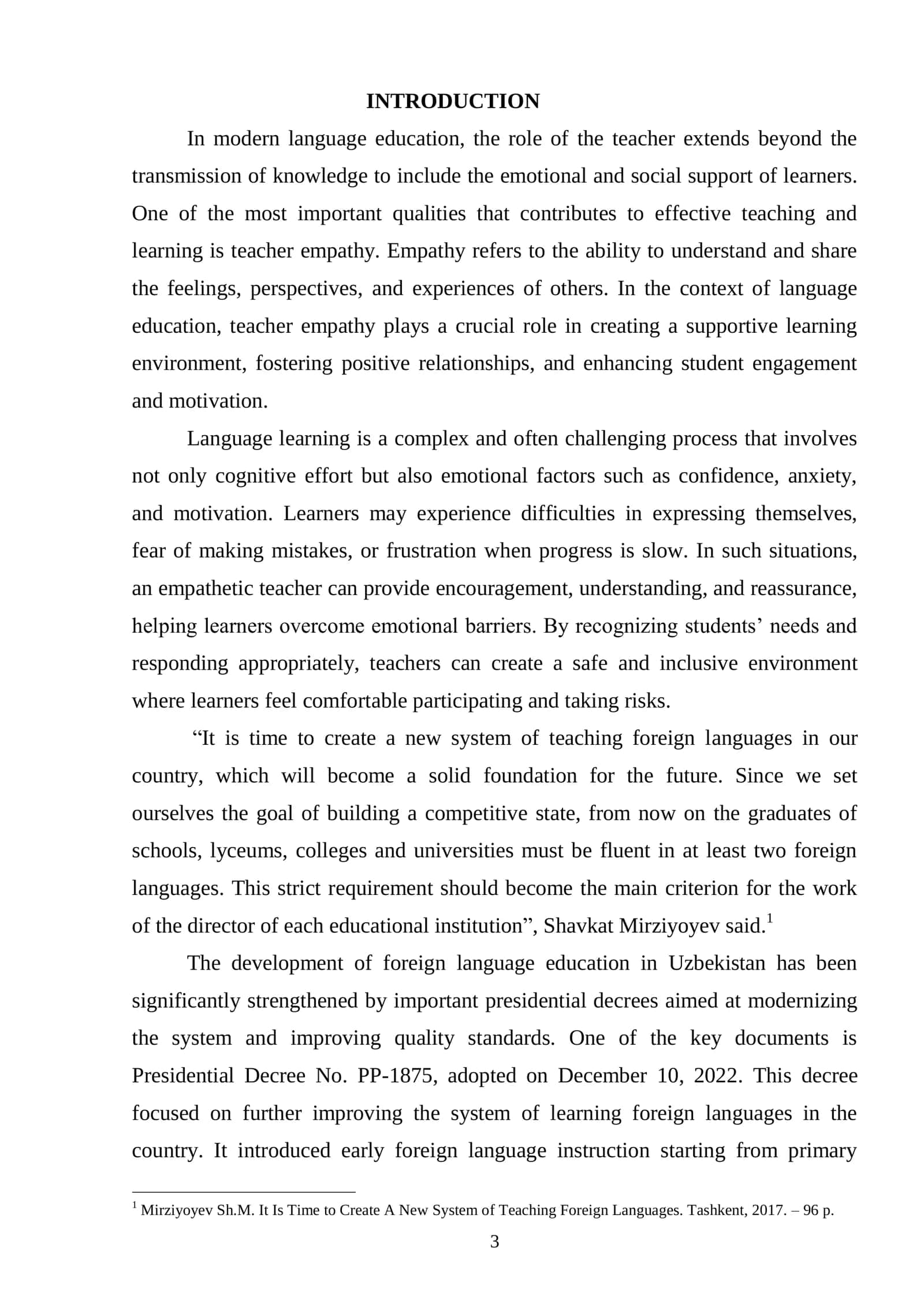 Mavzu: The Role of Self-Assessment in Language Learning 3