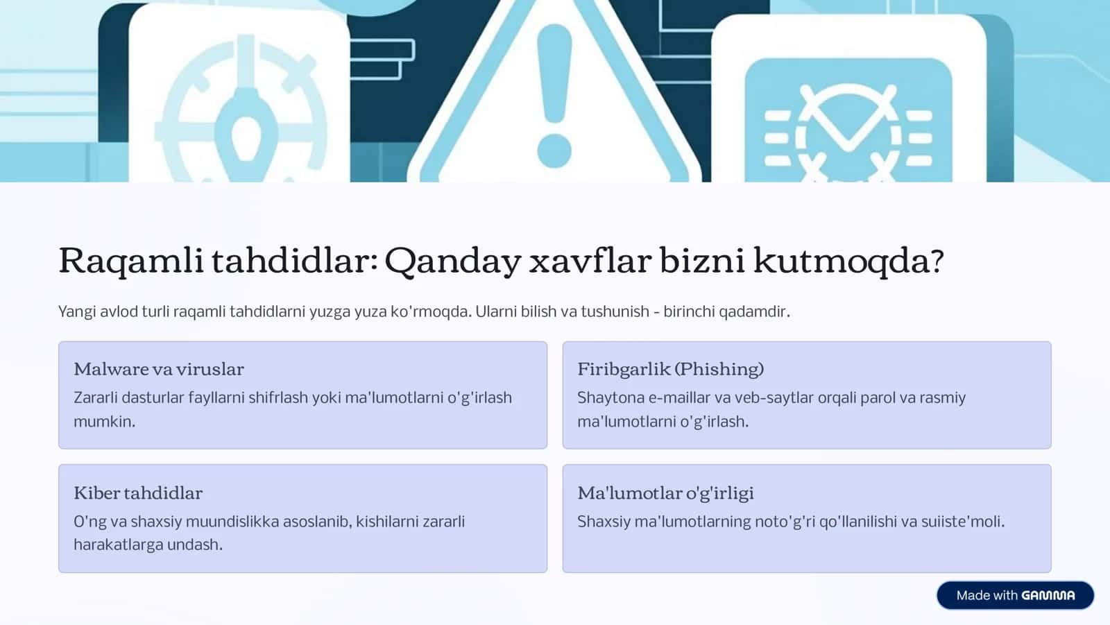 Raqamli xavfsizlik 3