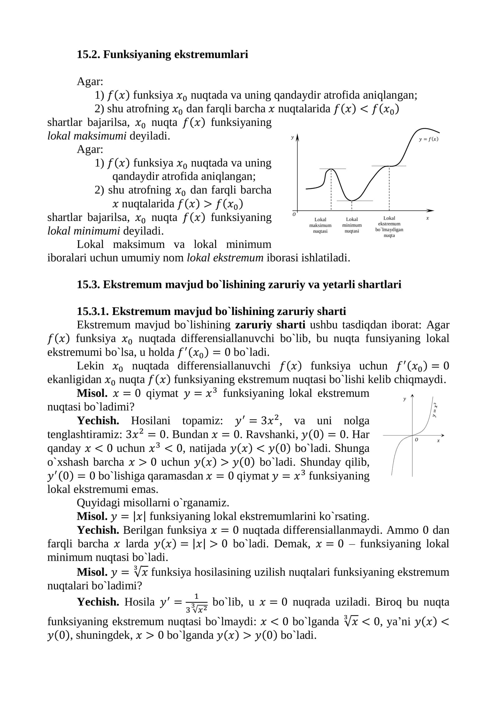 Hosilaning tadbiqlari 3