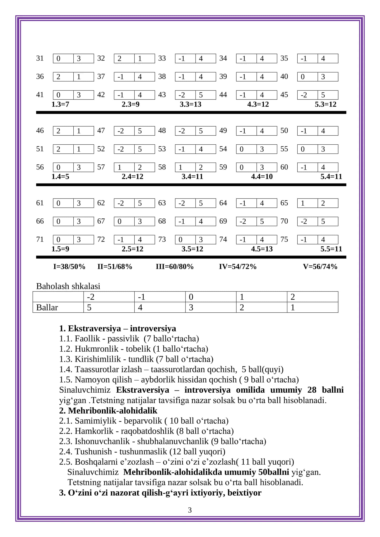 KATTA BESHLIK” SO‘ROVNOMASI 3