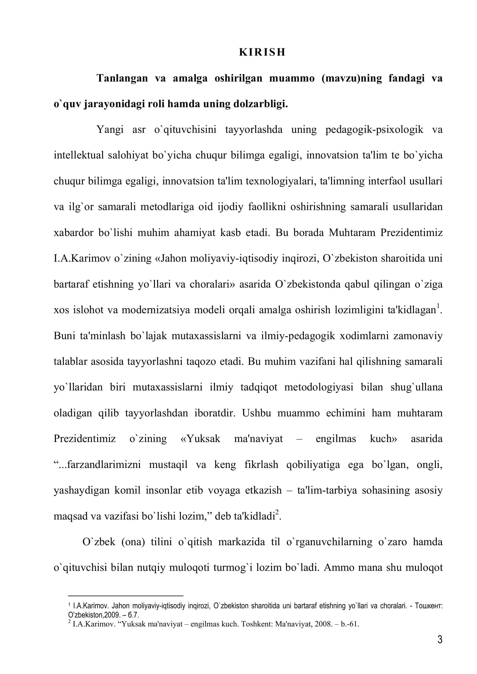 Boshlang`ich ta'lim o`quvchilarini mustaqil fikrlashlarga o`rgatishning ilmiy-mеtodik asoslari 3