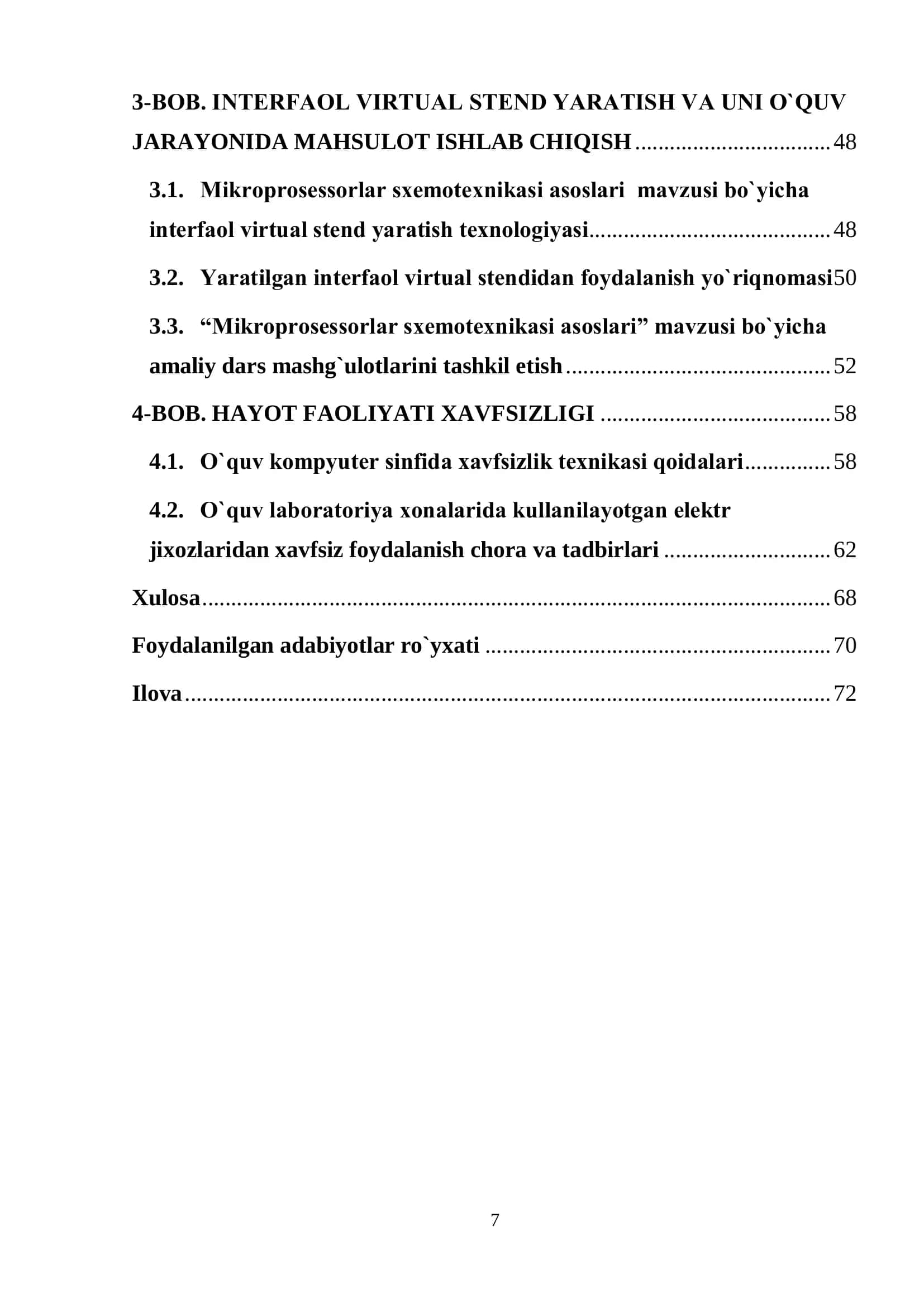 Mikroprosessorlar sxemotexnikasi asoslari 3