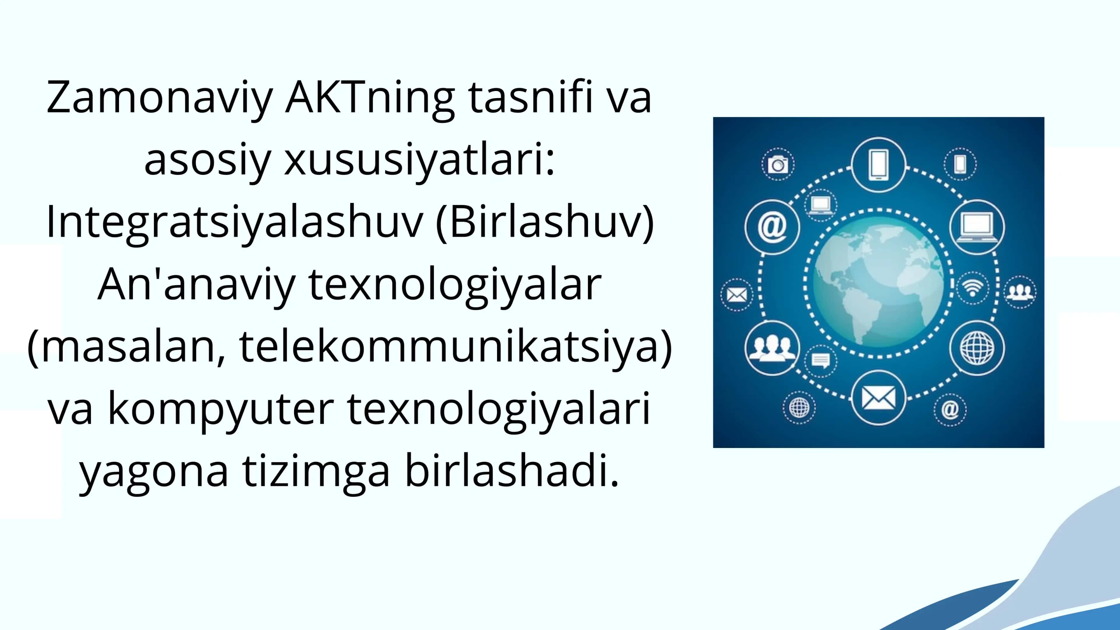 Zamonaviy axborot kommunikatsiya texnologiyalari tushunchasi va tansifi 3
