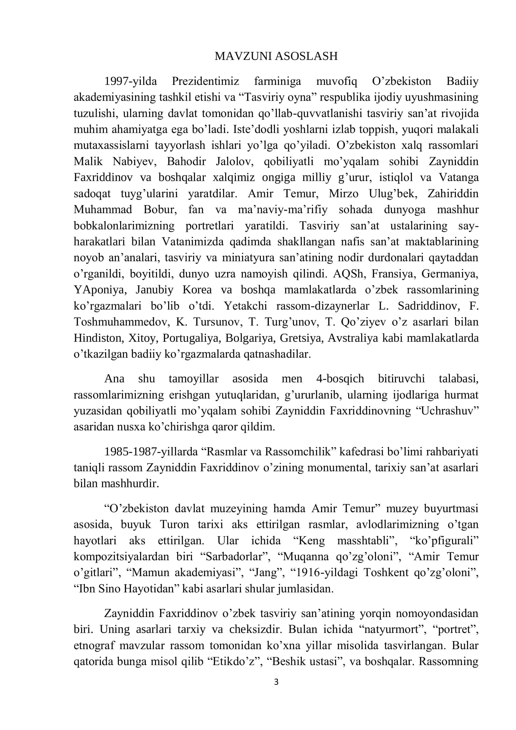 O’zbekiston Respublikasi Maktab Talim Tizimi 3