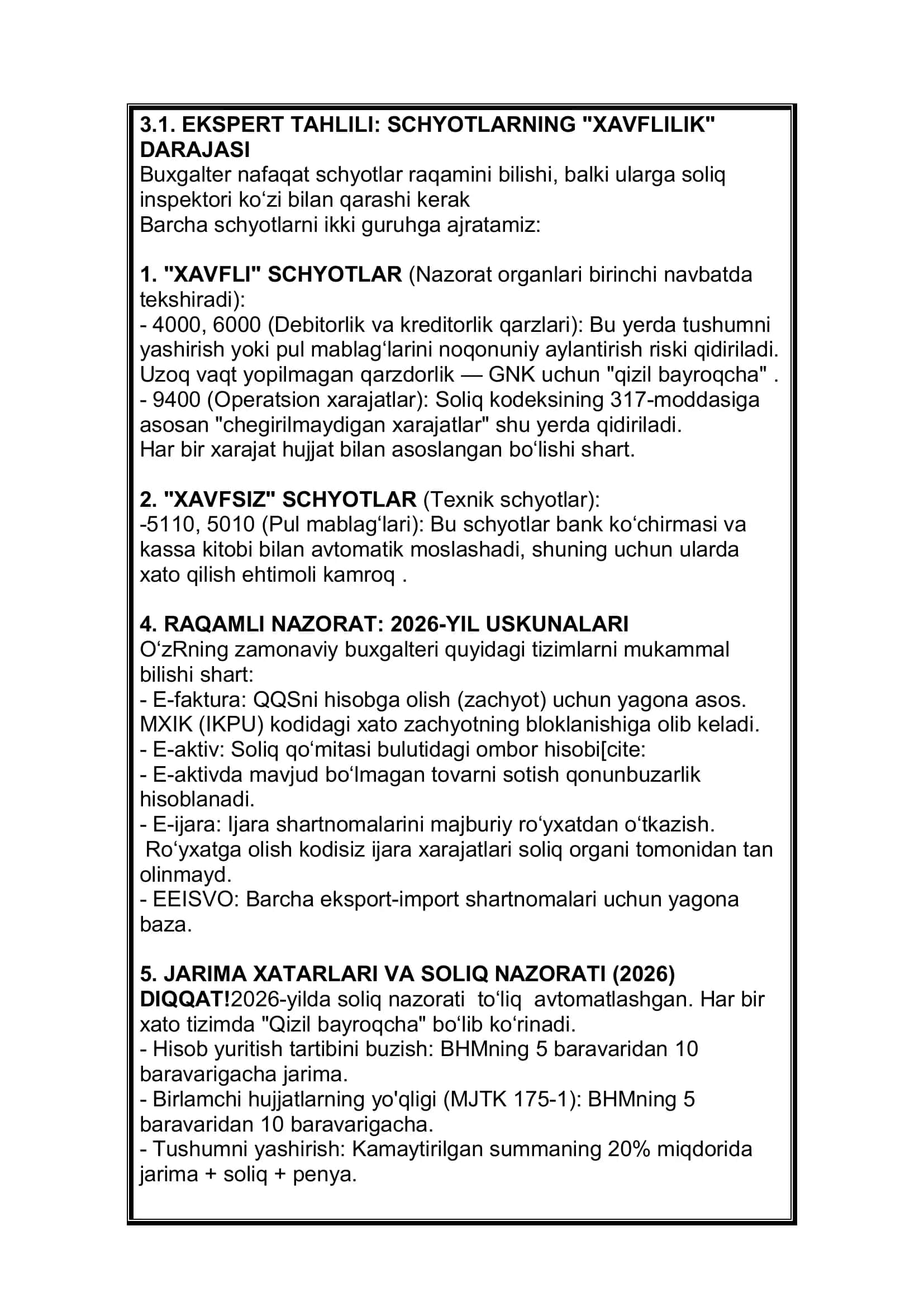 O‘ZBEKISTON BUXGALTERINING STOL KITOBI (2026-YILGI TO‘LIQ NASHR) Buxgalteriya va soliq hisobi bo‘yicha eng mukammal amaliy qo‘llanma 3