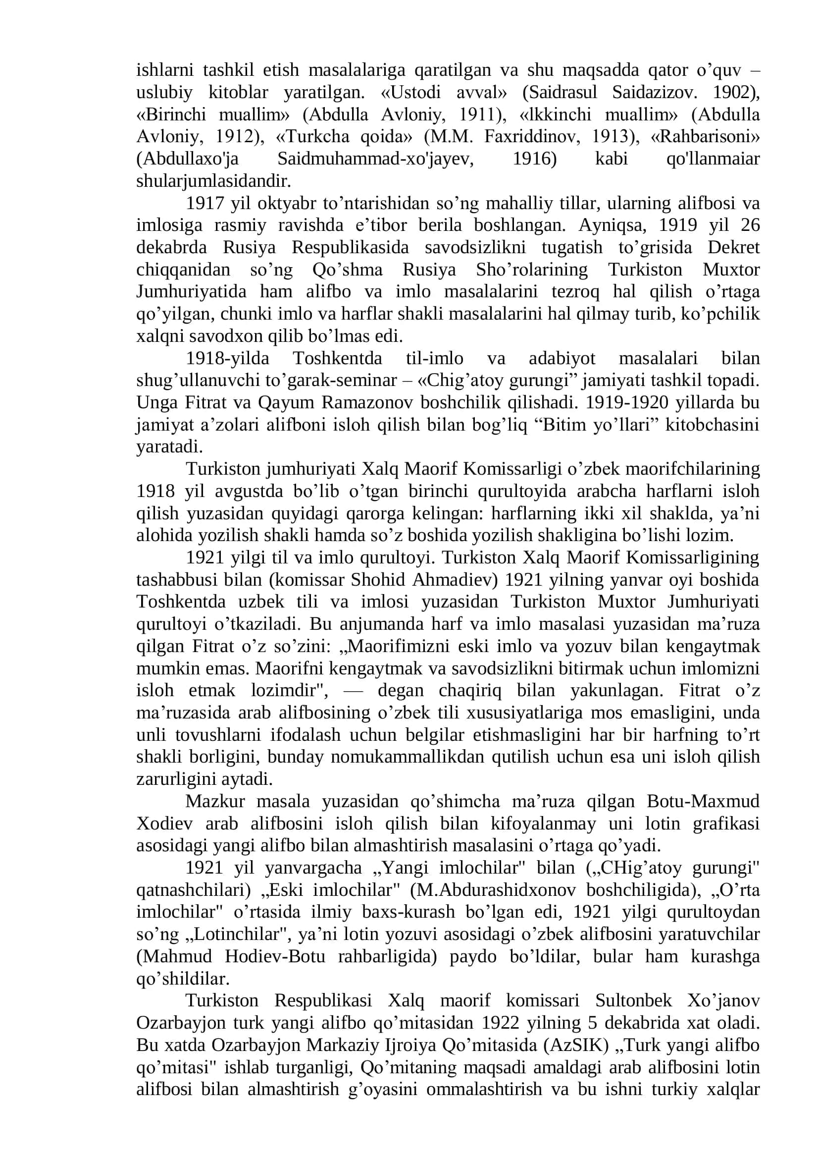 O'zbek orfografiyasi va punktuatsiyasi tanlovi 3