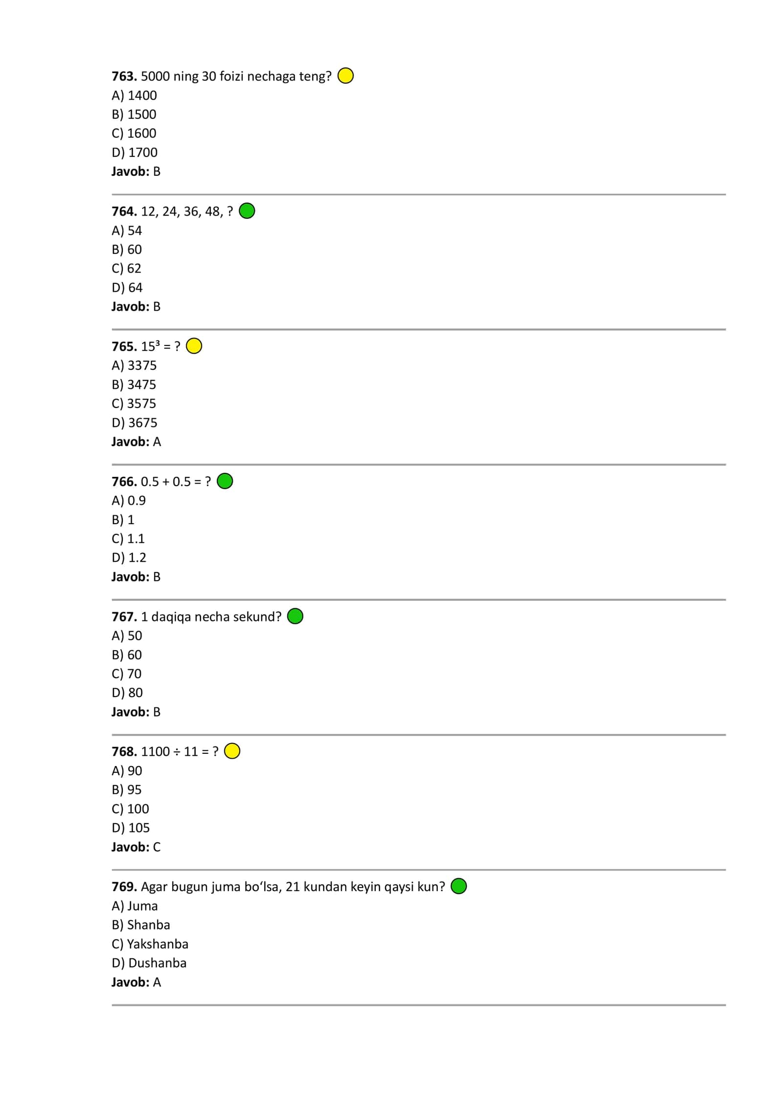 Argos test javoblari bazasi 4-qism 2026-yil yangi 3