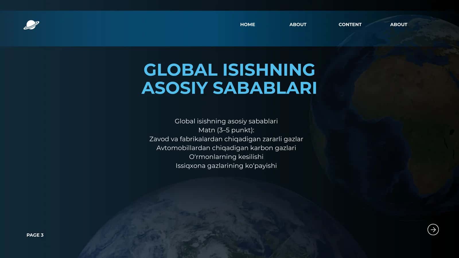 Global isish taqdimoti 10 slayd PPT 3