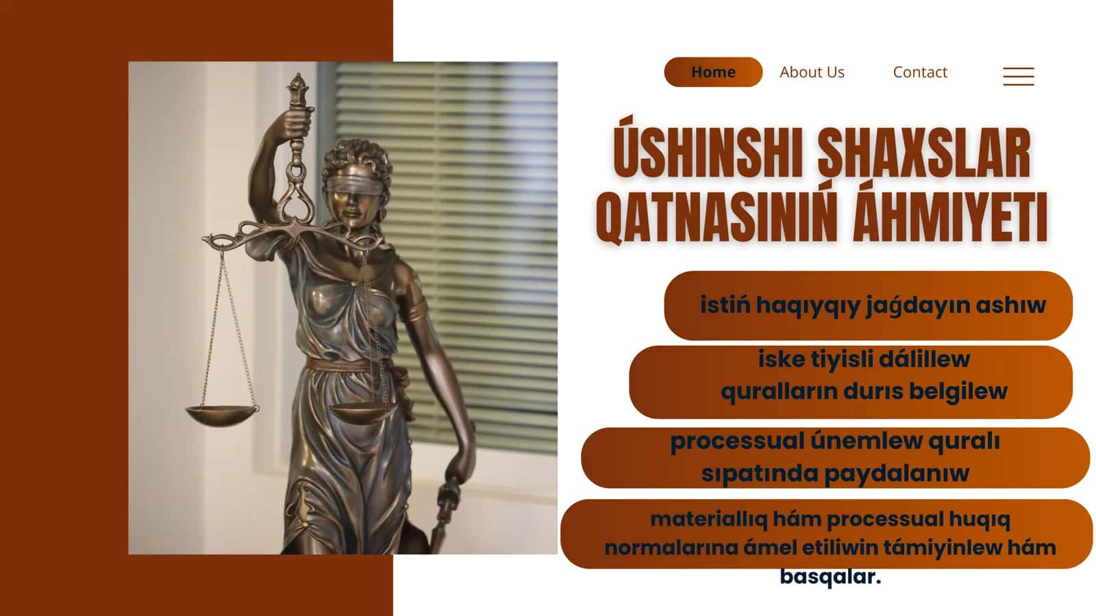 Puqaralıq processinde úshinshi shaxslar qatnası 3