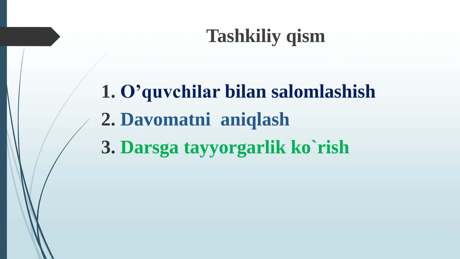 📘 🆓 FIZIKA: TEKIS O‘ZGARUVCHAN HARAKATDA TEZLANISH (TAQDIMOT) 3