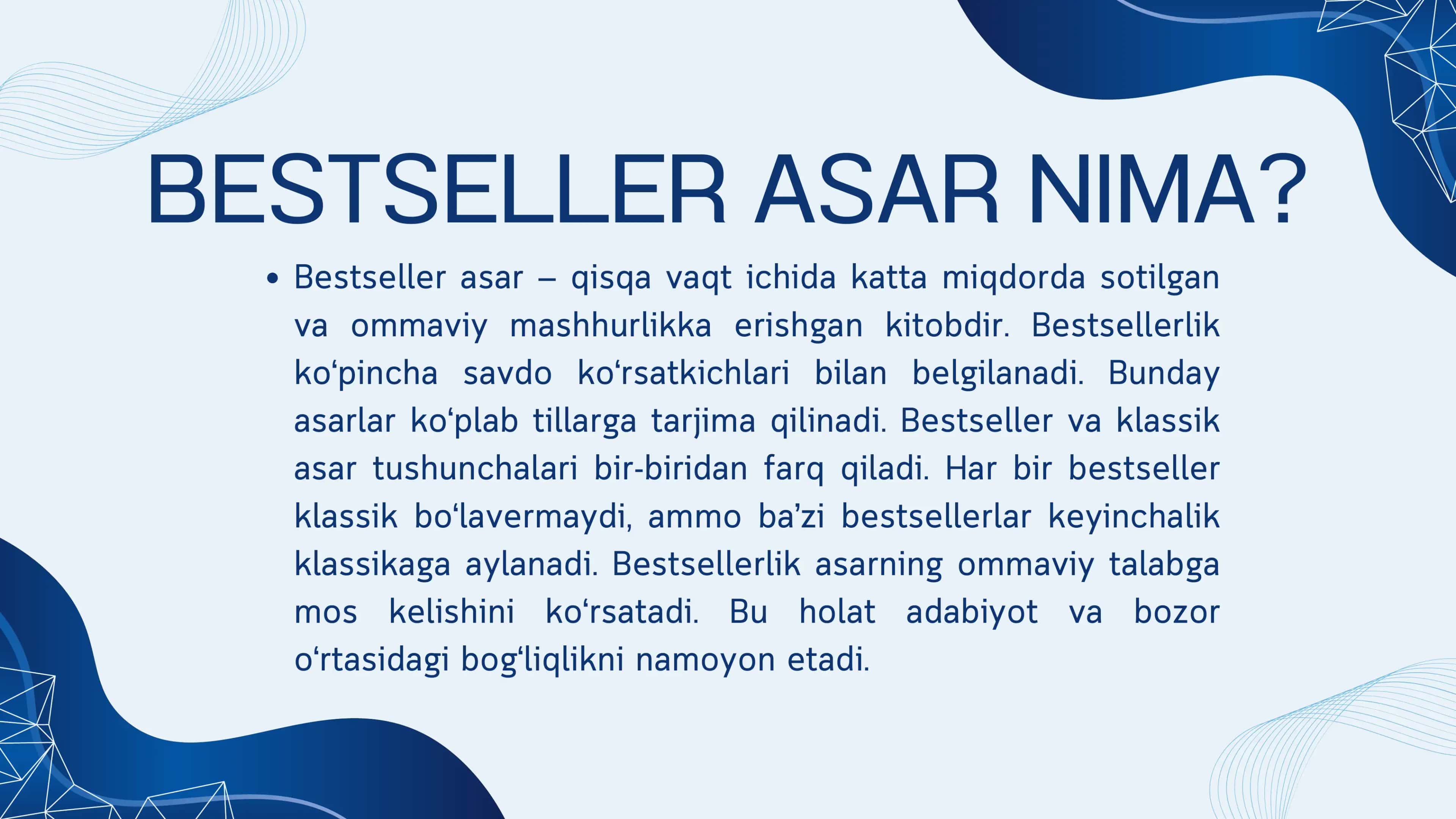 BESTSELLER ASARLAR FENOMENI 3