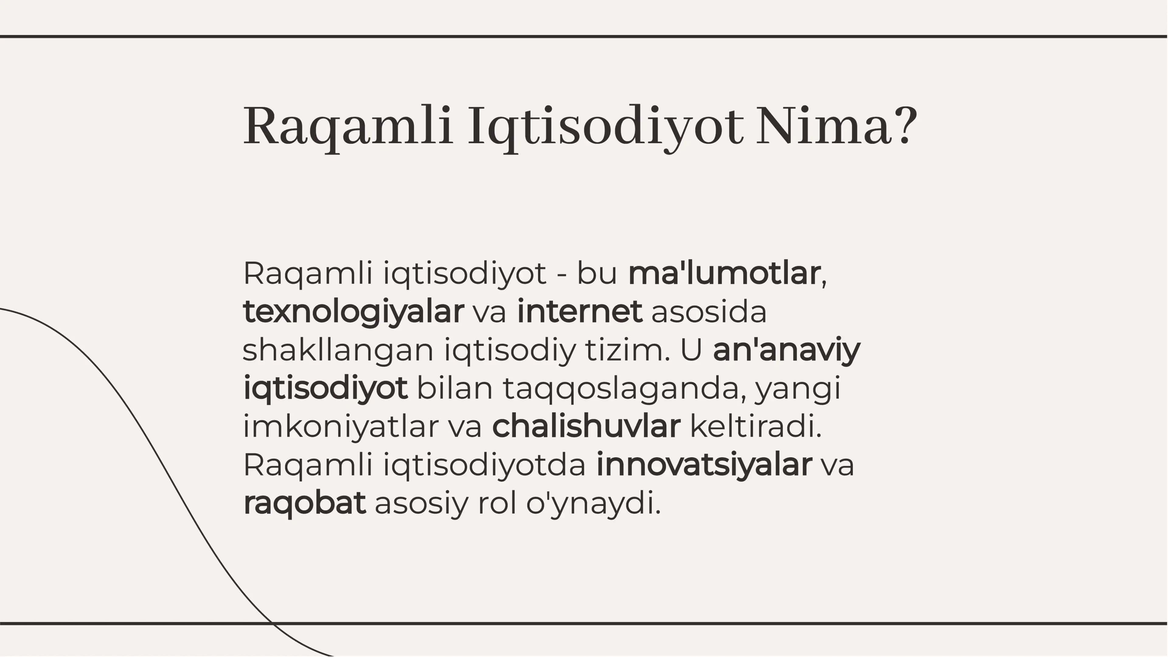 Raqamli Iqtisodiyotni Huquqiy Tartibga Solish 3
