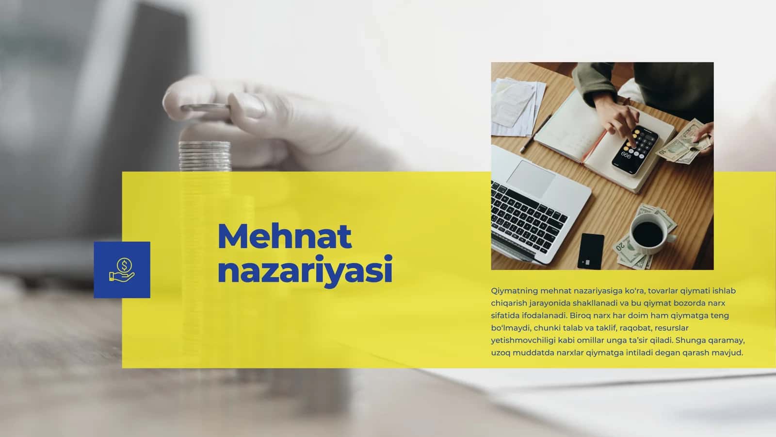 Qiymatning Mehnat Nazariyasi va Keyingi Qo'shilgan Miqdor 3