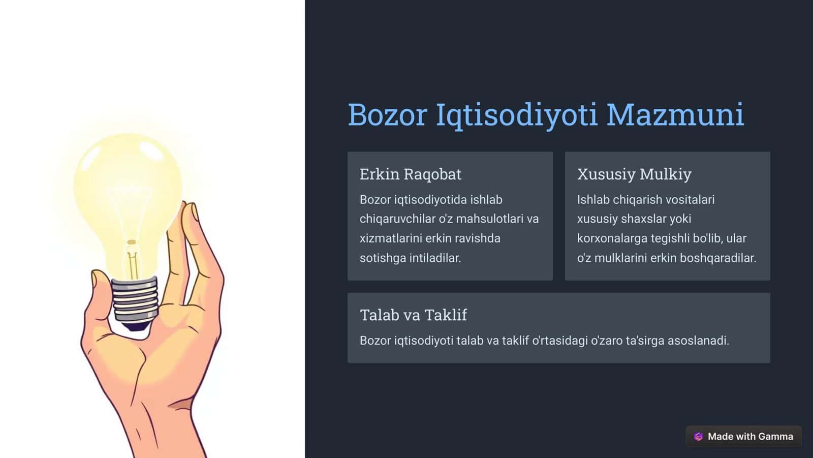 Bozor Iqtisodiyoti 3