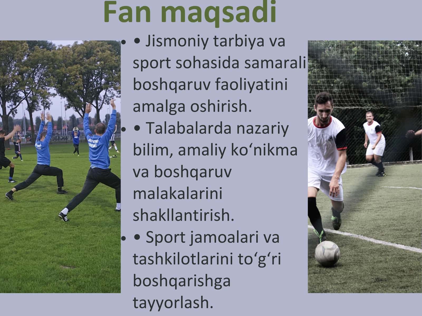 Jismoniy tarbiya va sportni boshqarish fanining maqsadi va vazifalari 3