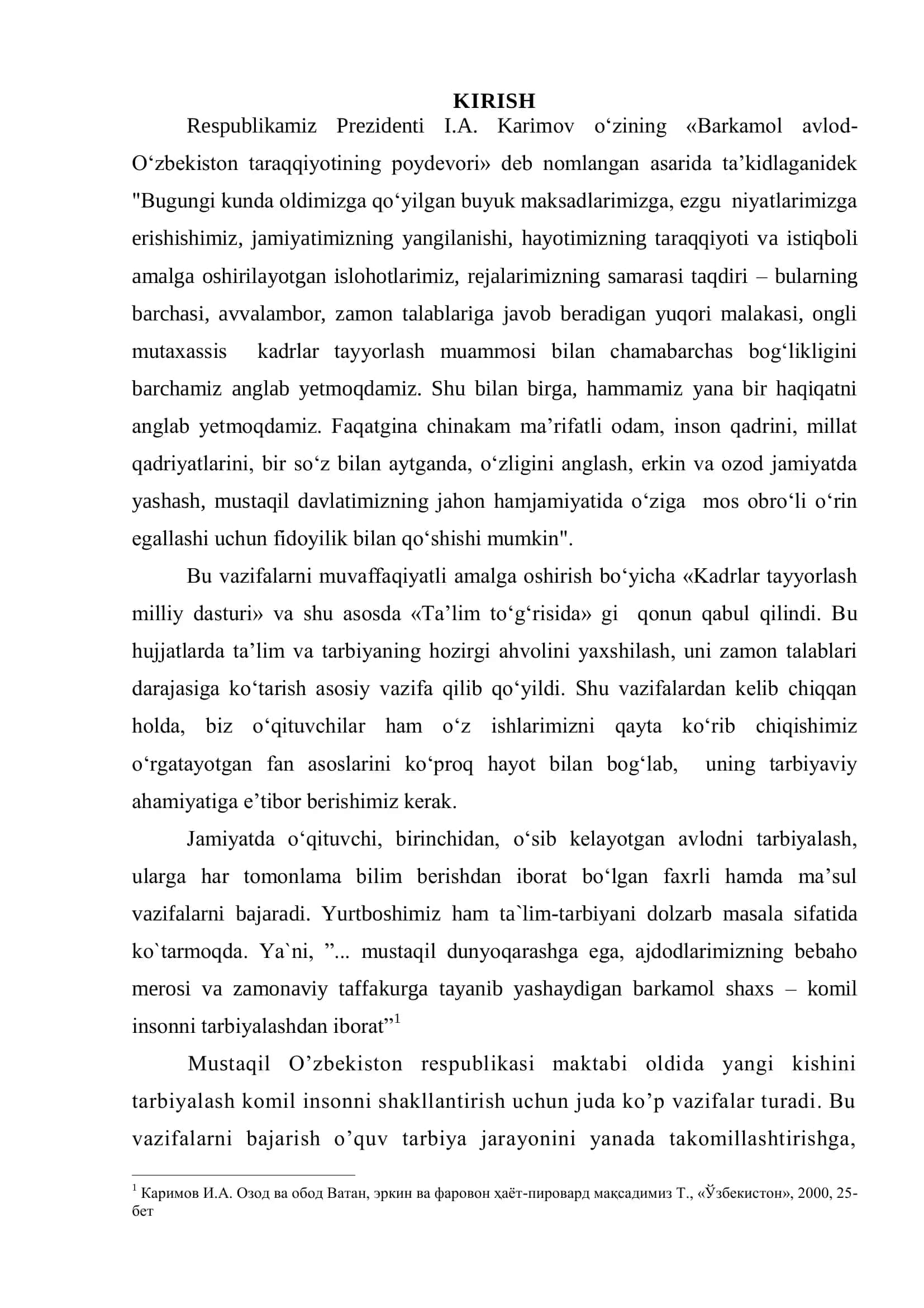BOB BOSHLANG‘ICH SINF MATEMATIKA DARSLARIDA MATEMATIKA TARIXINI O‘ 3
