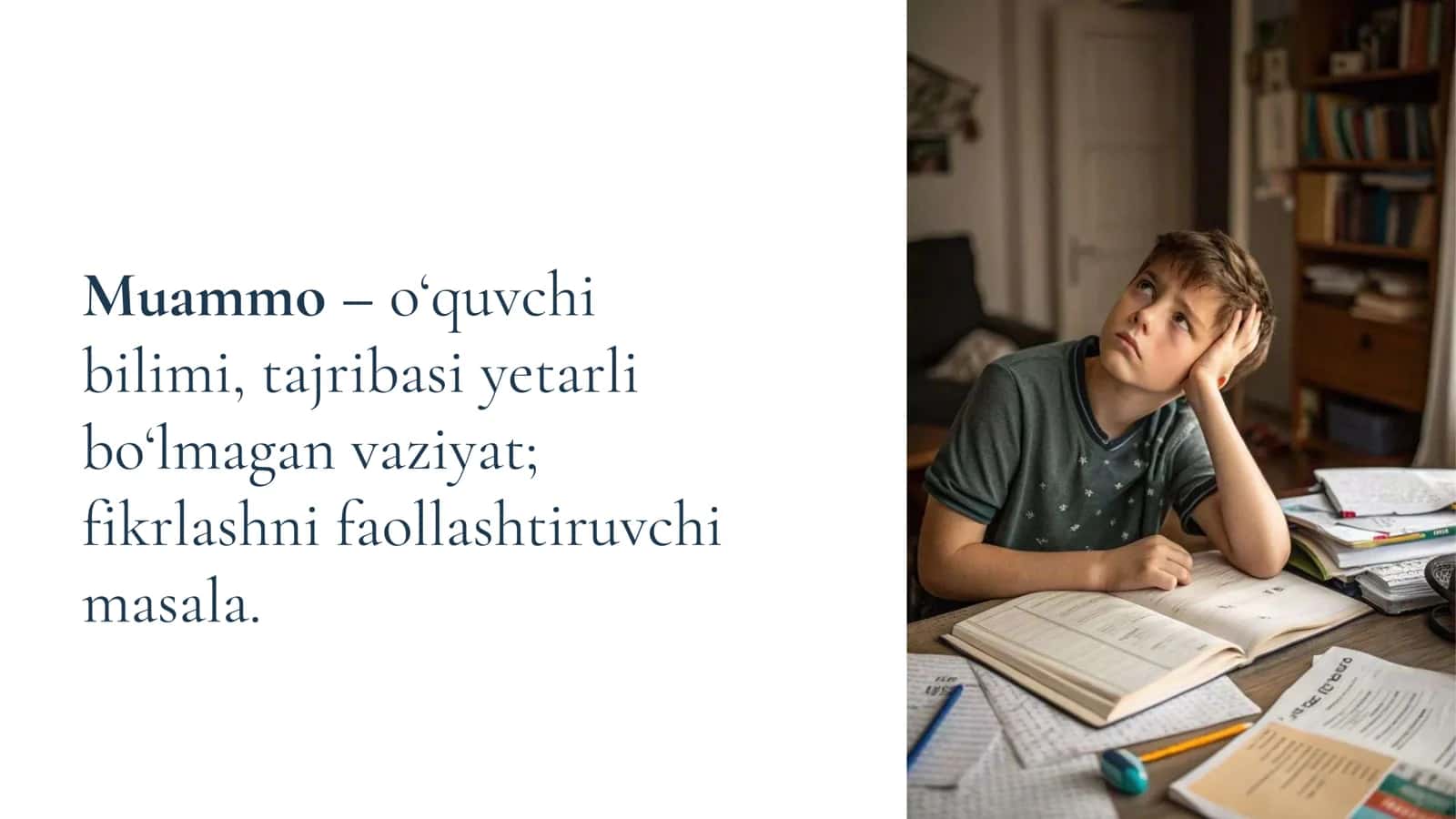 Muammoli ta’lim texnologiyasining mohiyati va mazmuni. 3