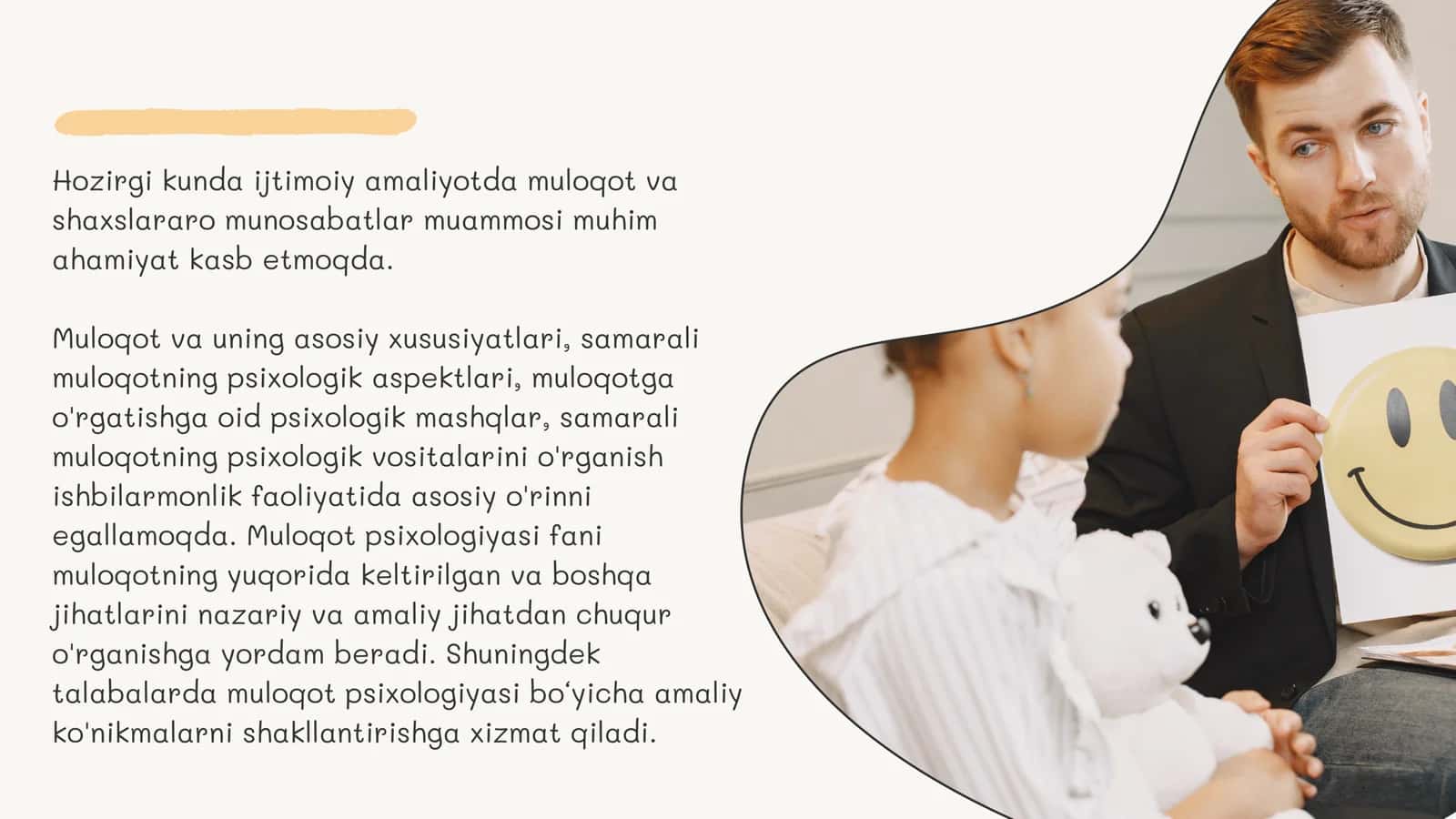 Tibbiyotda muloqotning o‘rni va shaxslararo munosabatlar psixologiyasi 3