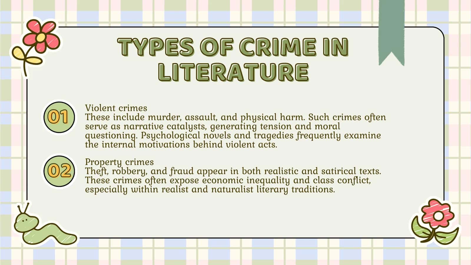 TYPES OF CRIME AND PUNISHMENT 3