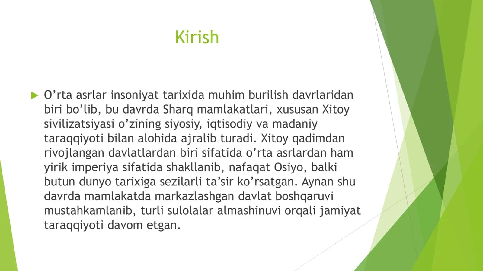 O’rta asrlarda Xitoy, Mo’g’ul davlatlari tashkil topishi 3