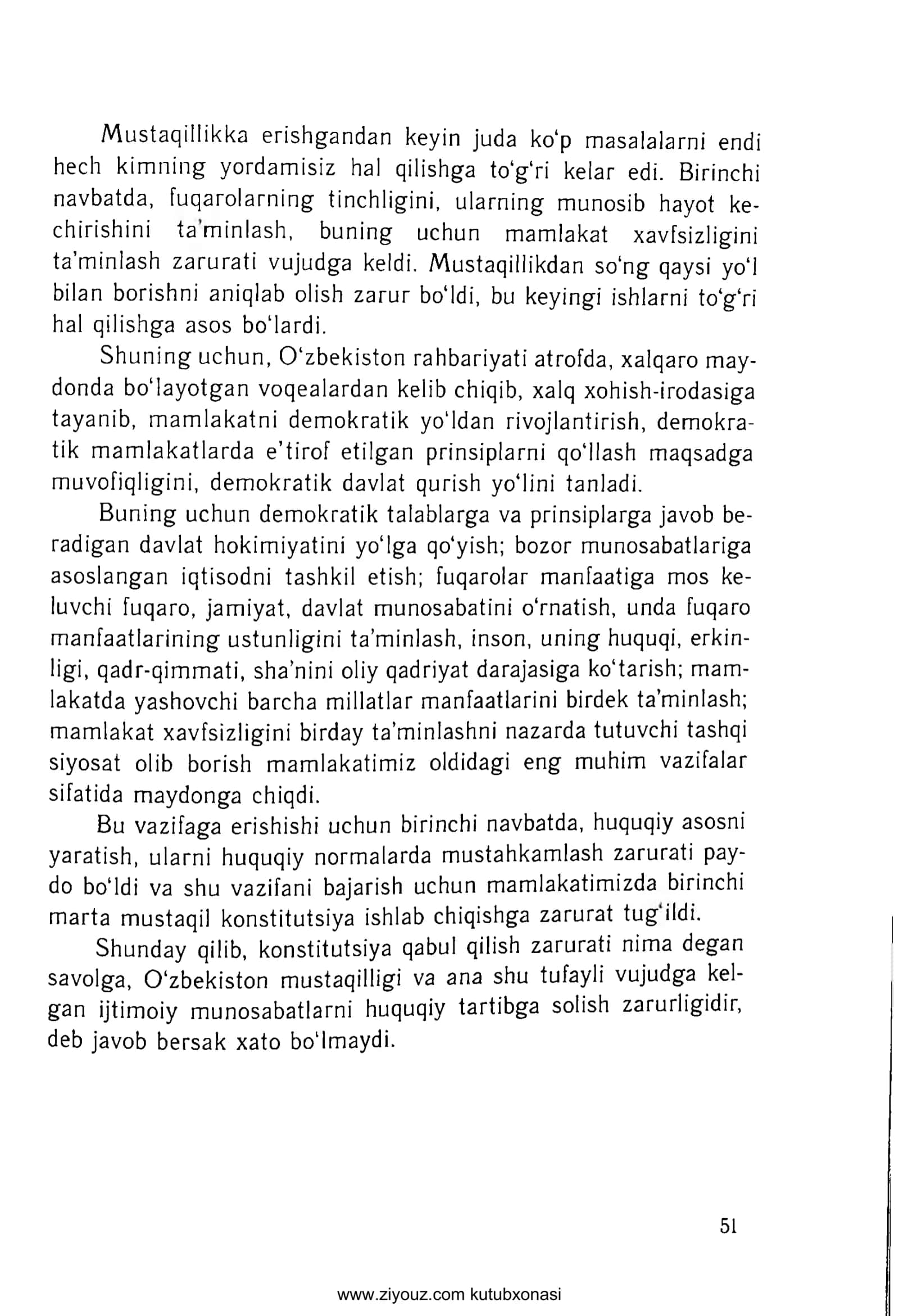 О zbekiston Respublikasi Konstitutsiyasining yaratilishi va takomillashuvi 3