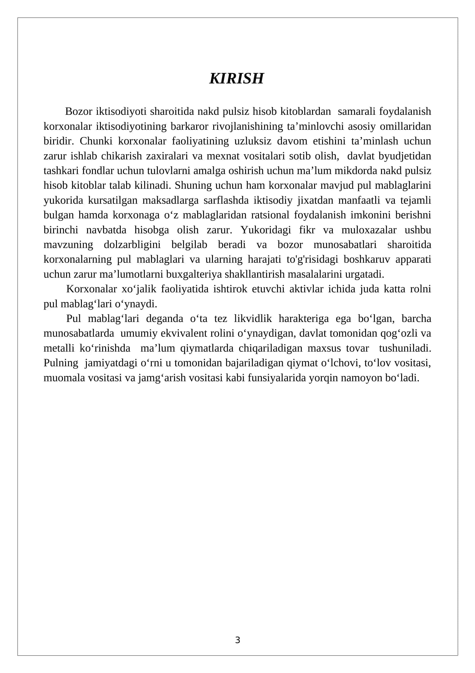 Valyuta schotidagi mablag’larning hisobi 3