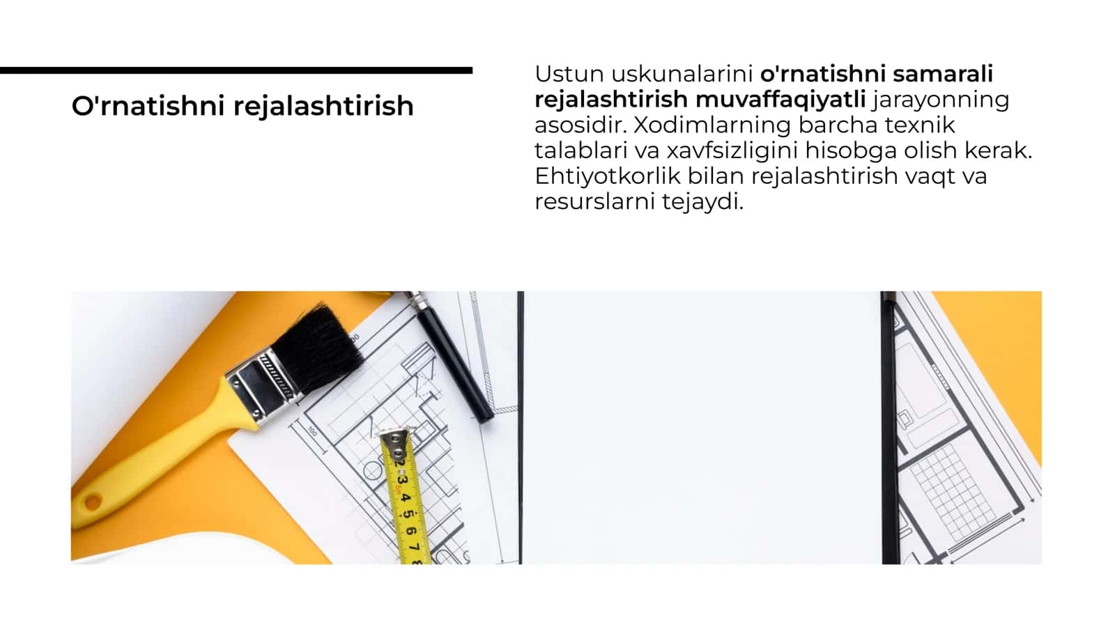 Ustun uskunalarini o'rnatish samarali strategiyalar va eng yaxshi amaliyotlar 3