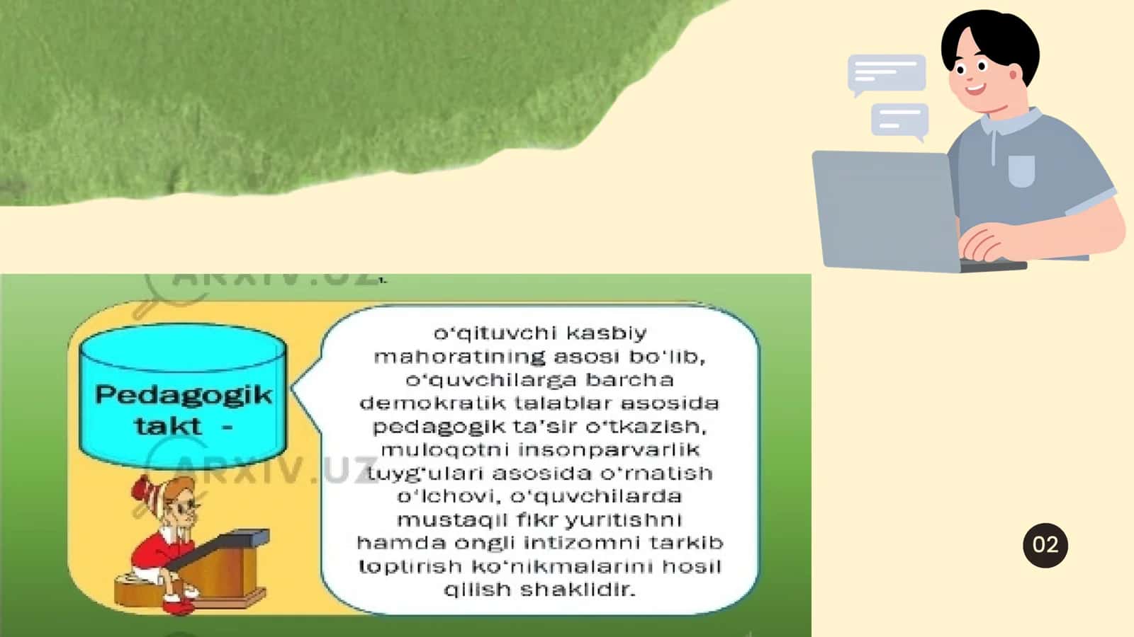 Takt va pedagogik takt haqida tushuncha 3