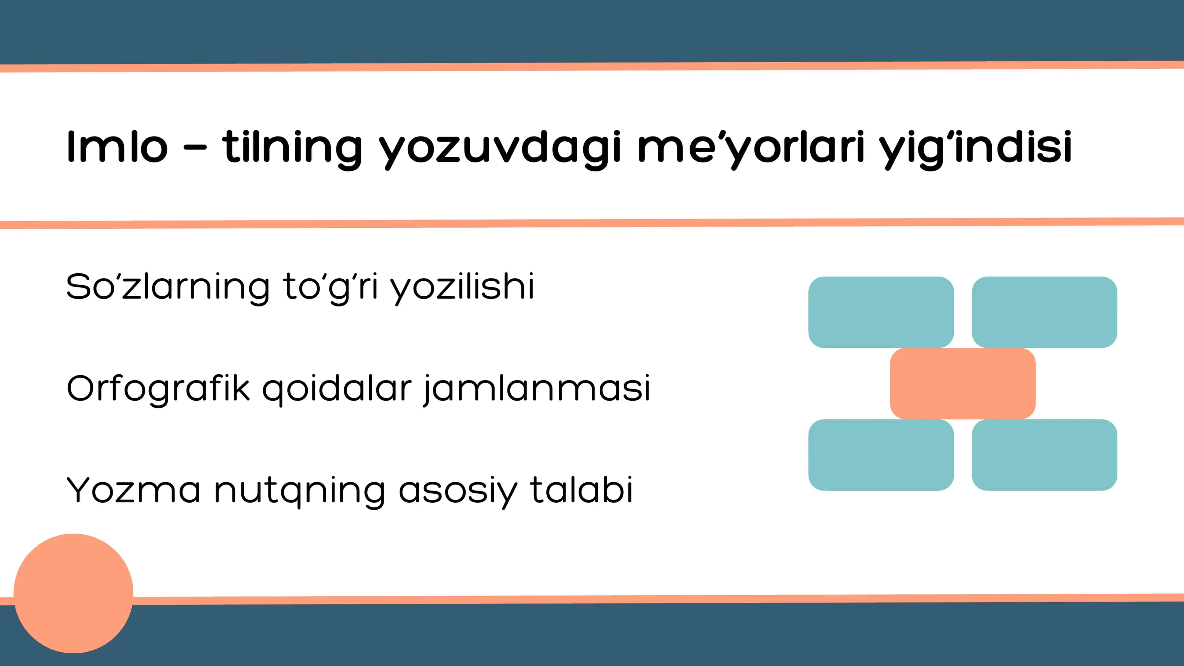 Imloga oid mashqlar 3