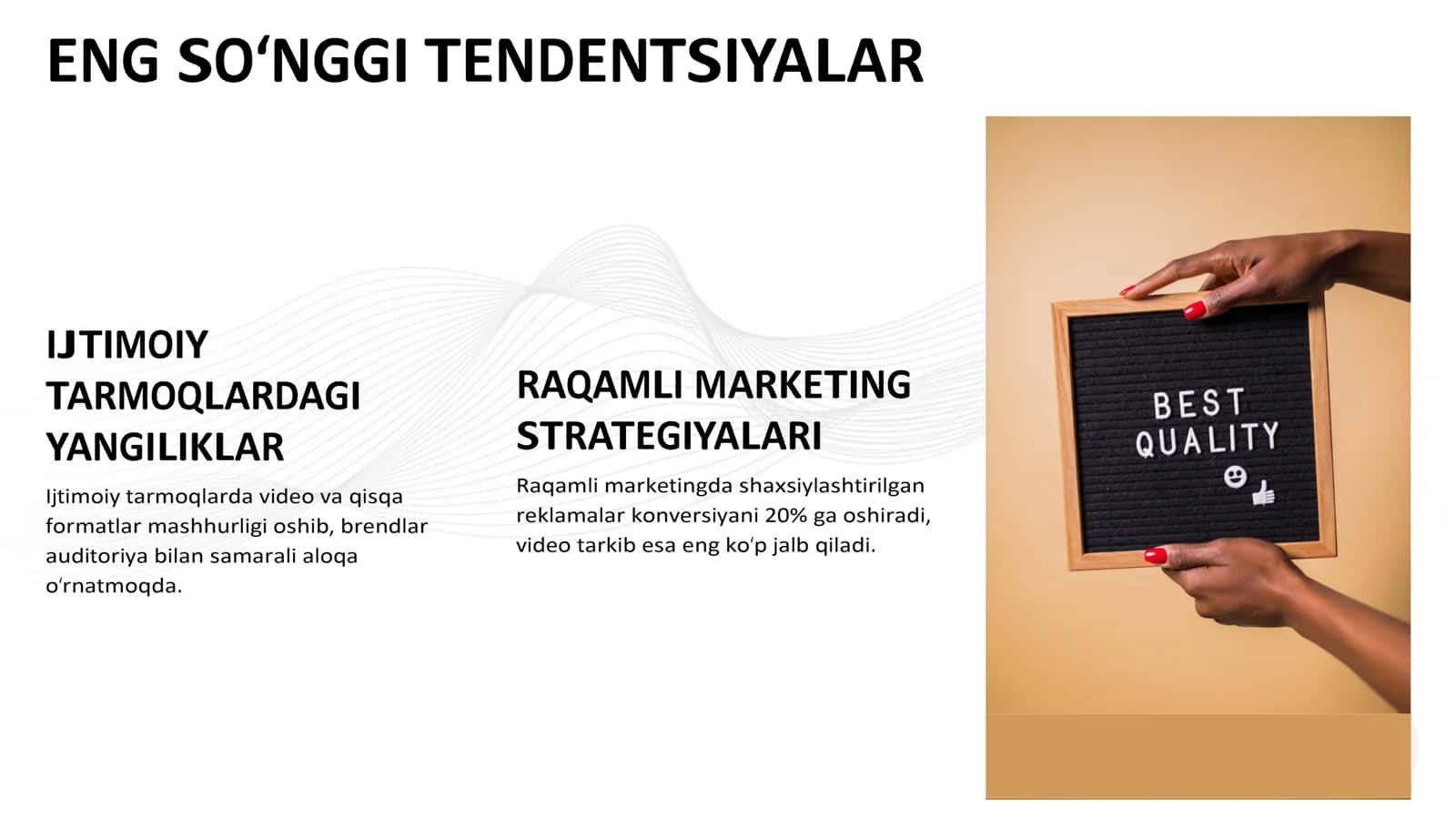 Ijtimoiy media marketingining zamonaviy tendentsiyalari | SMM zamonaviy tendensiyalari 3