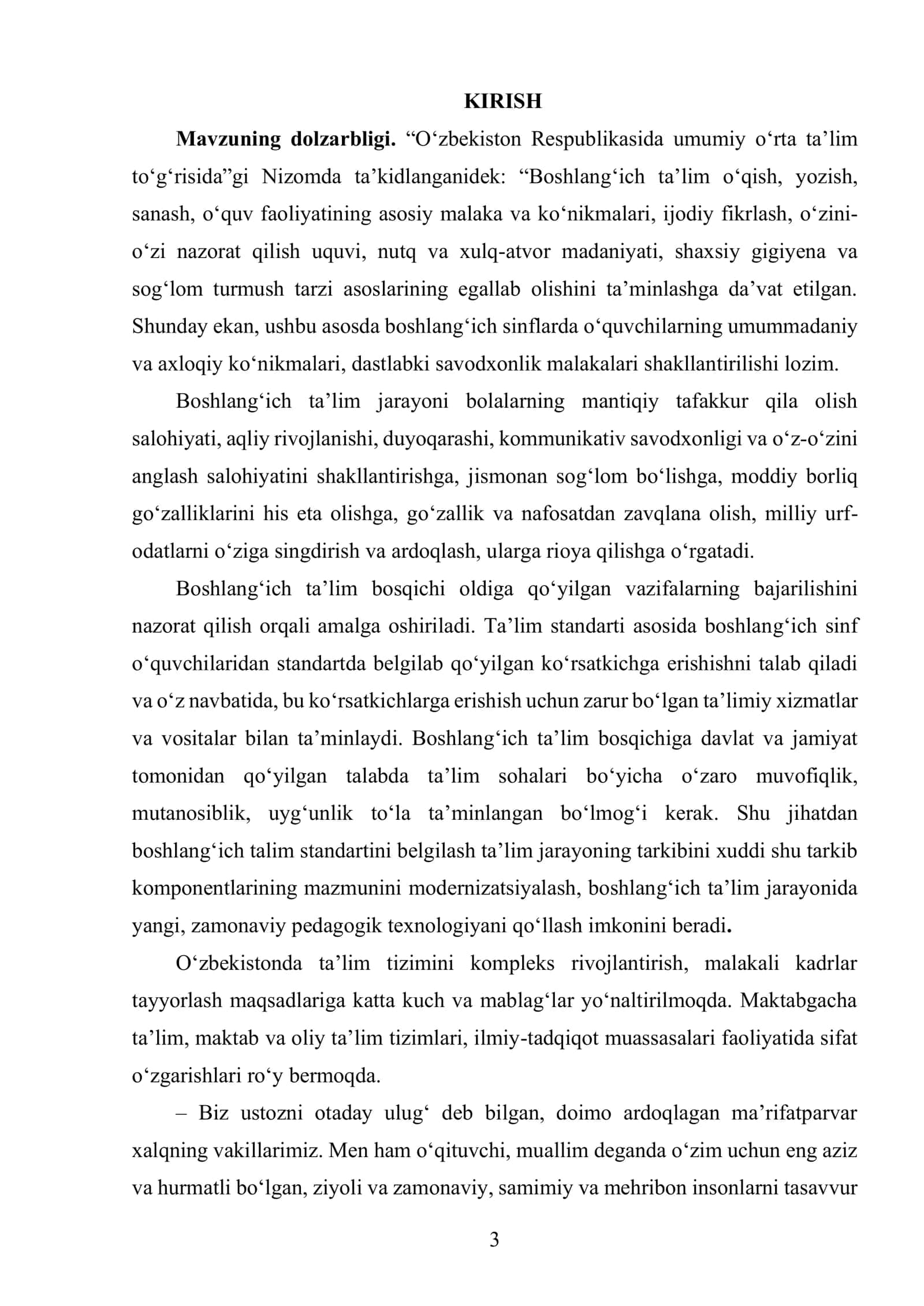Ona tili darslarini yuqori saviyada tashkil qilish metodikasi 3
