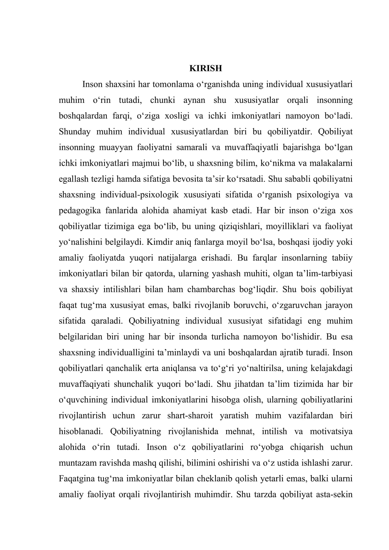 QOBILIYAT INDIVIDUAL XUSUSIYAT SIFATIDA 3