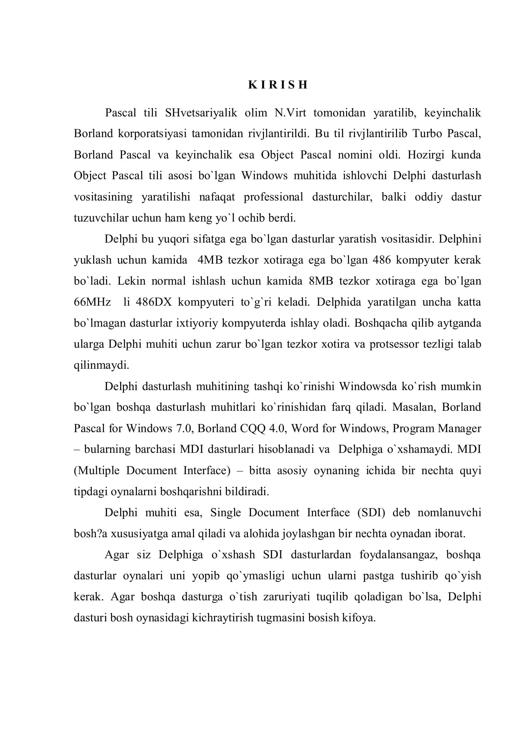 Delphi diolog komponentalari va ularning ishlatilishi 3
