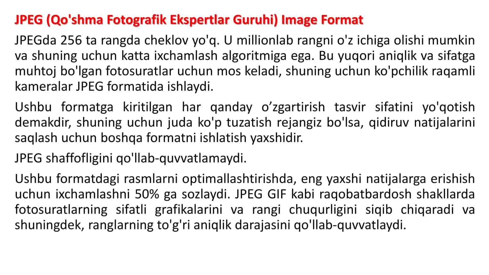 GIF tasvir formati (Grafik almashinuvi formati) 3