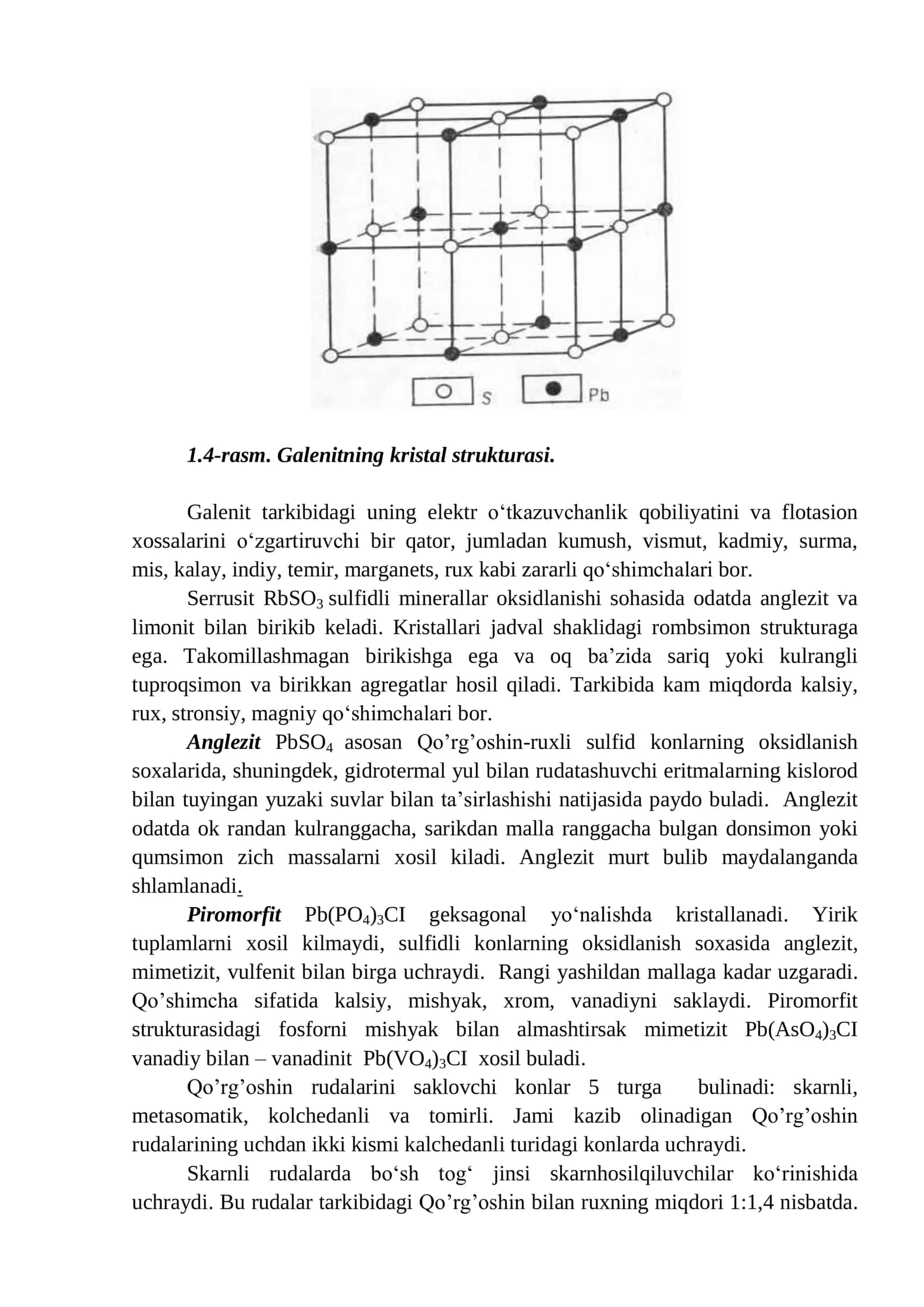 Qo‘rg‘oshin rudalaridan qimmatbaho komponentlarni ajratib olish texnologiyasi 3