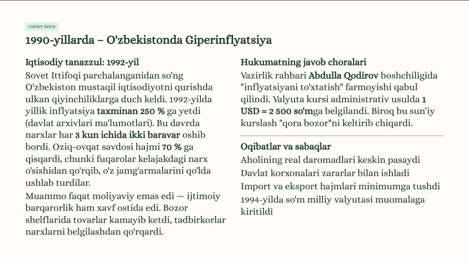 Inflyatsiya va inflyatsiyaga qarshi siyosat 3