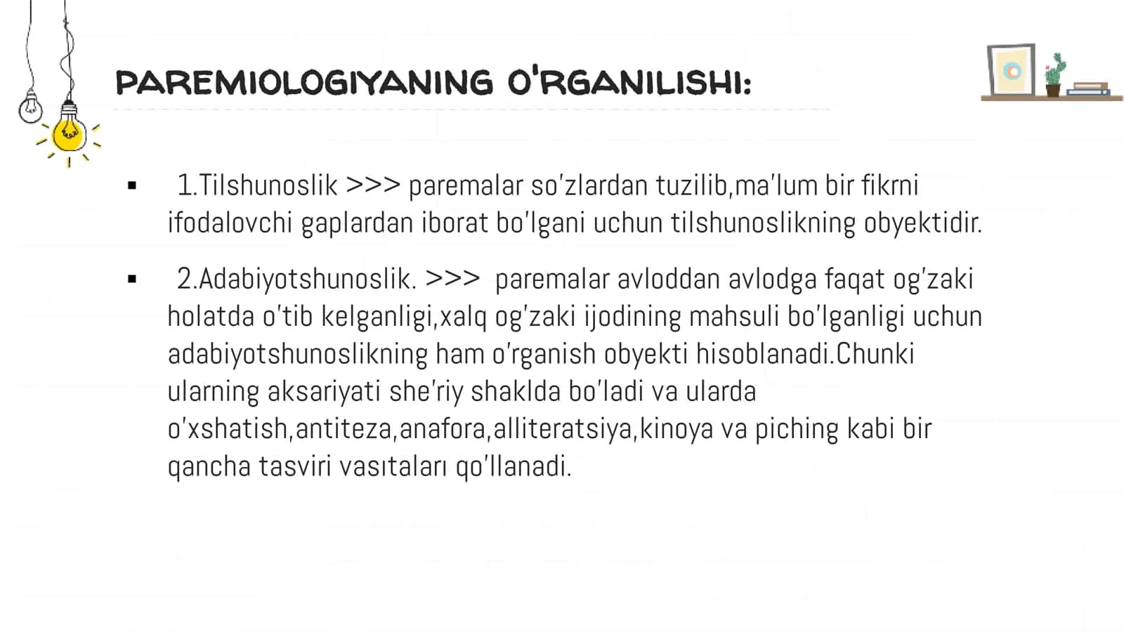 Paremiografik qatlam va paremiologik tadqiqotlar tarixidan 3