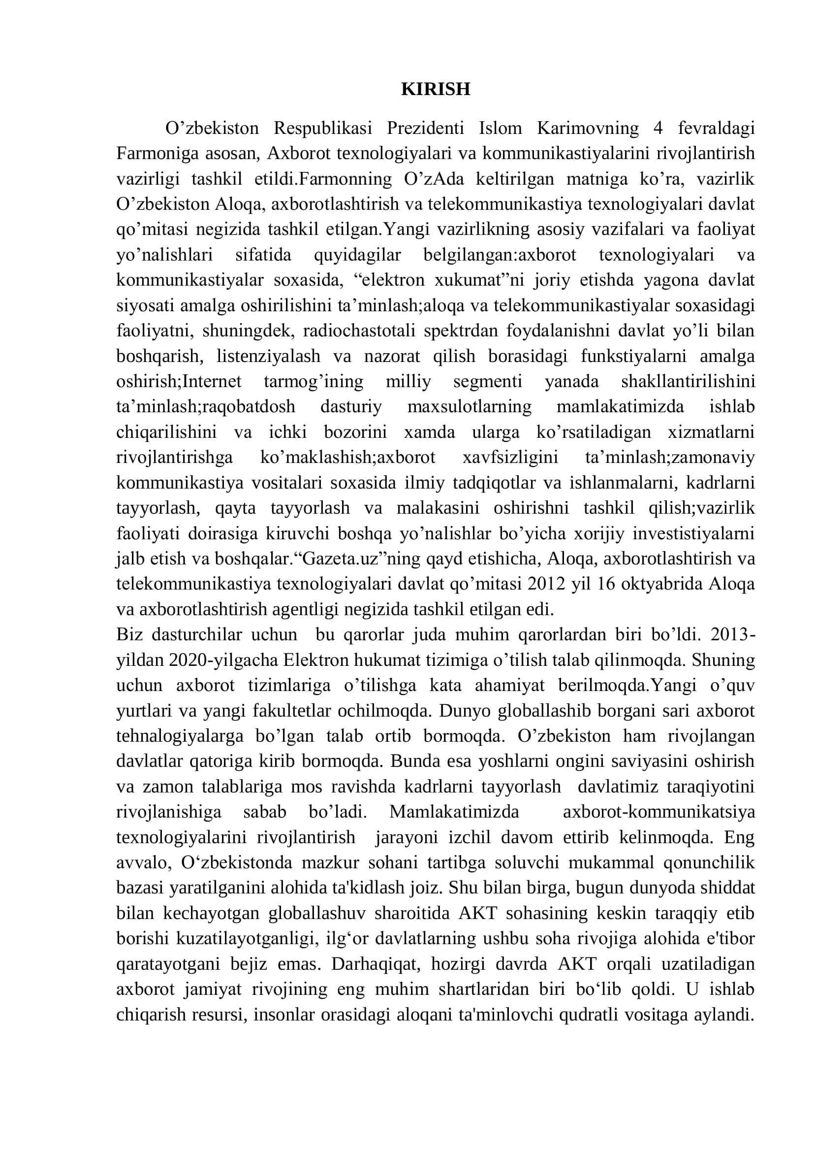 ASRORMEGASAVDO SUPERMARKETI MA'SULIYATI CHEKLANGAN JAMIYATI MA'LUMOTLAR BAZASINI YARATISH 3