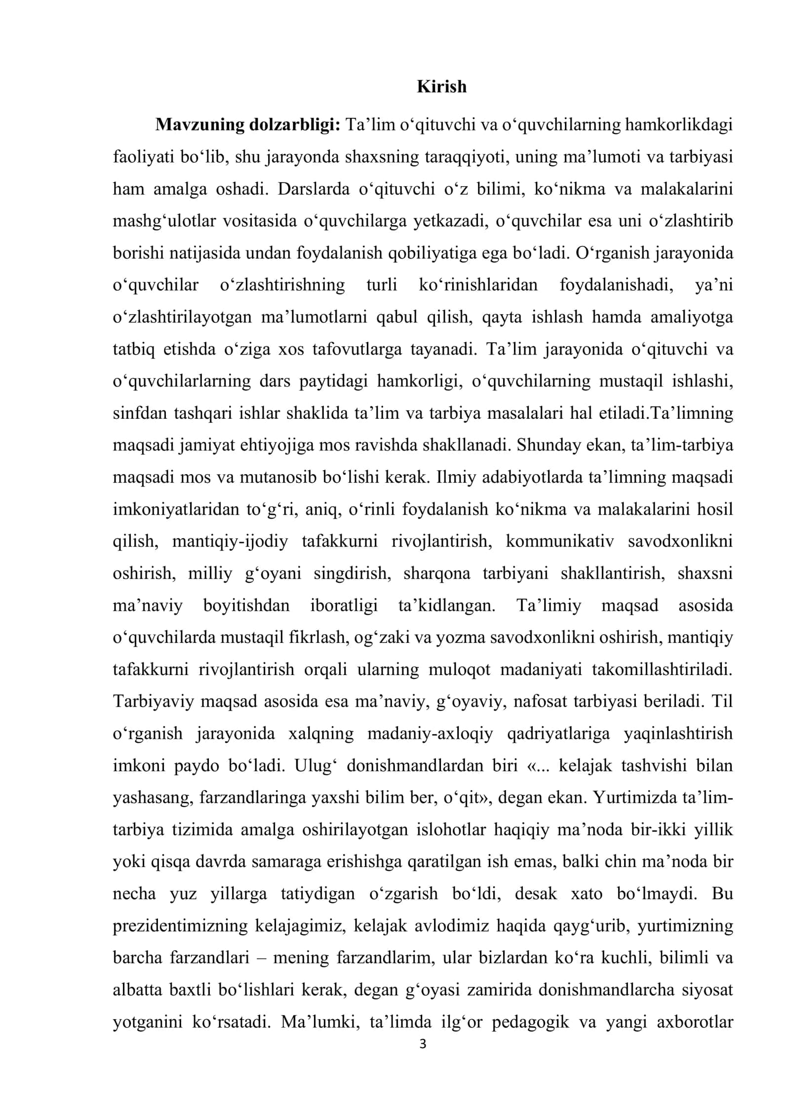 Boshlang‘ich sinfda tovush va harflar haqida tushuncha berish usullari 3